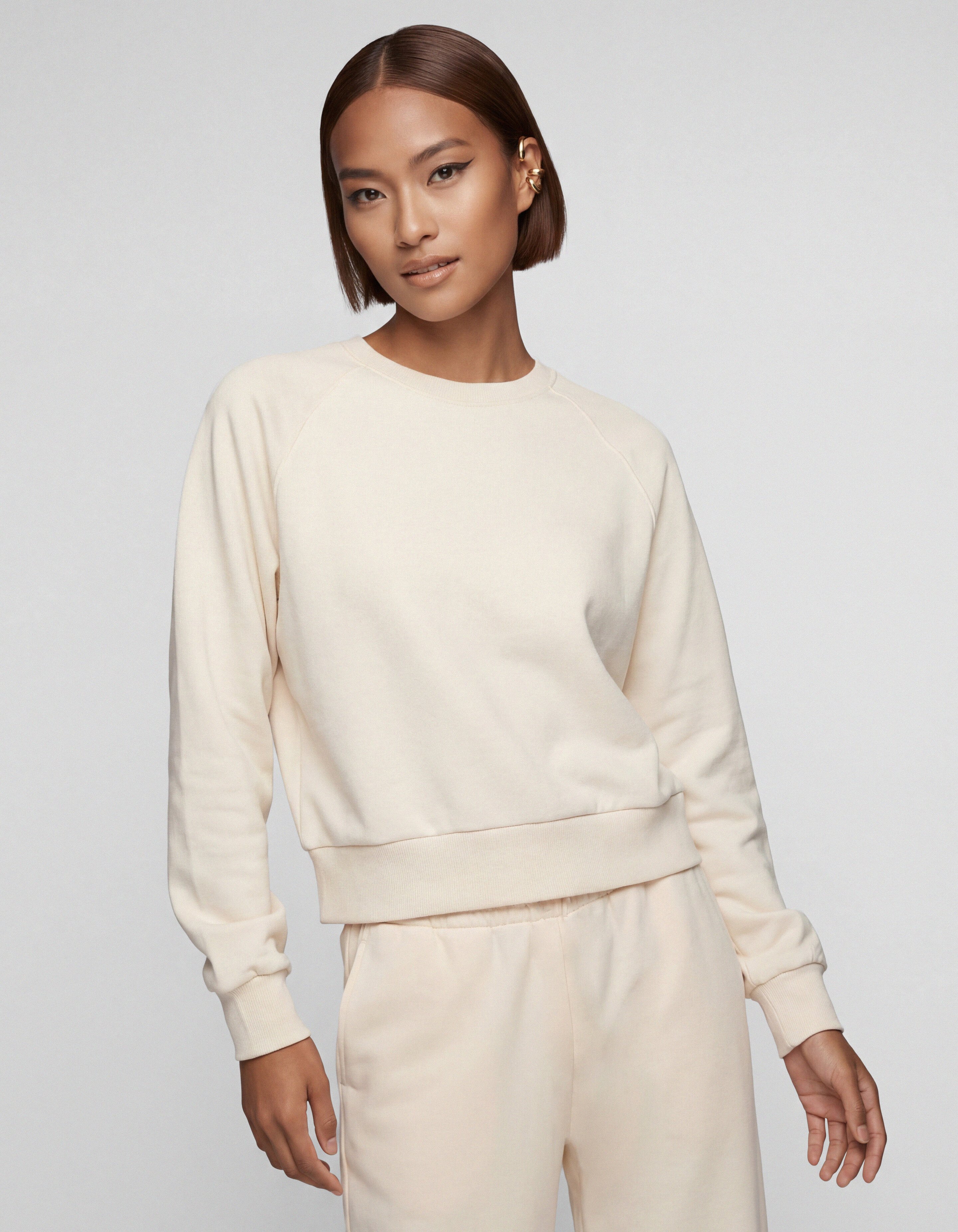 Gro&szlig;er Schulterpullover Gebrochen Wei&szlig; SHOEBY WOMEN