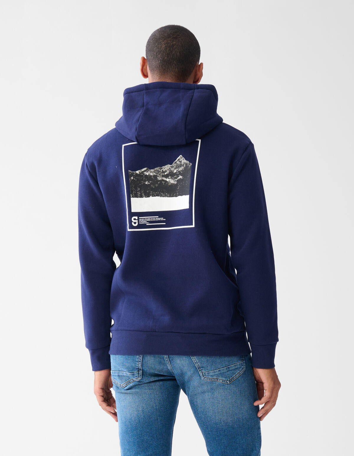 Artwork Hoodie Dunkelblau SHOEBY MEN