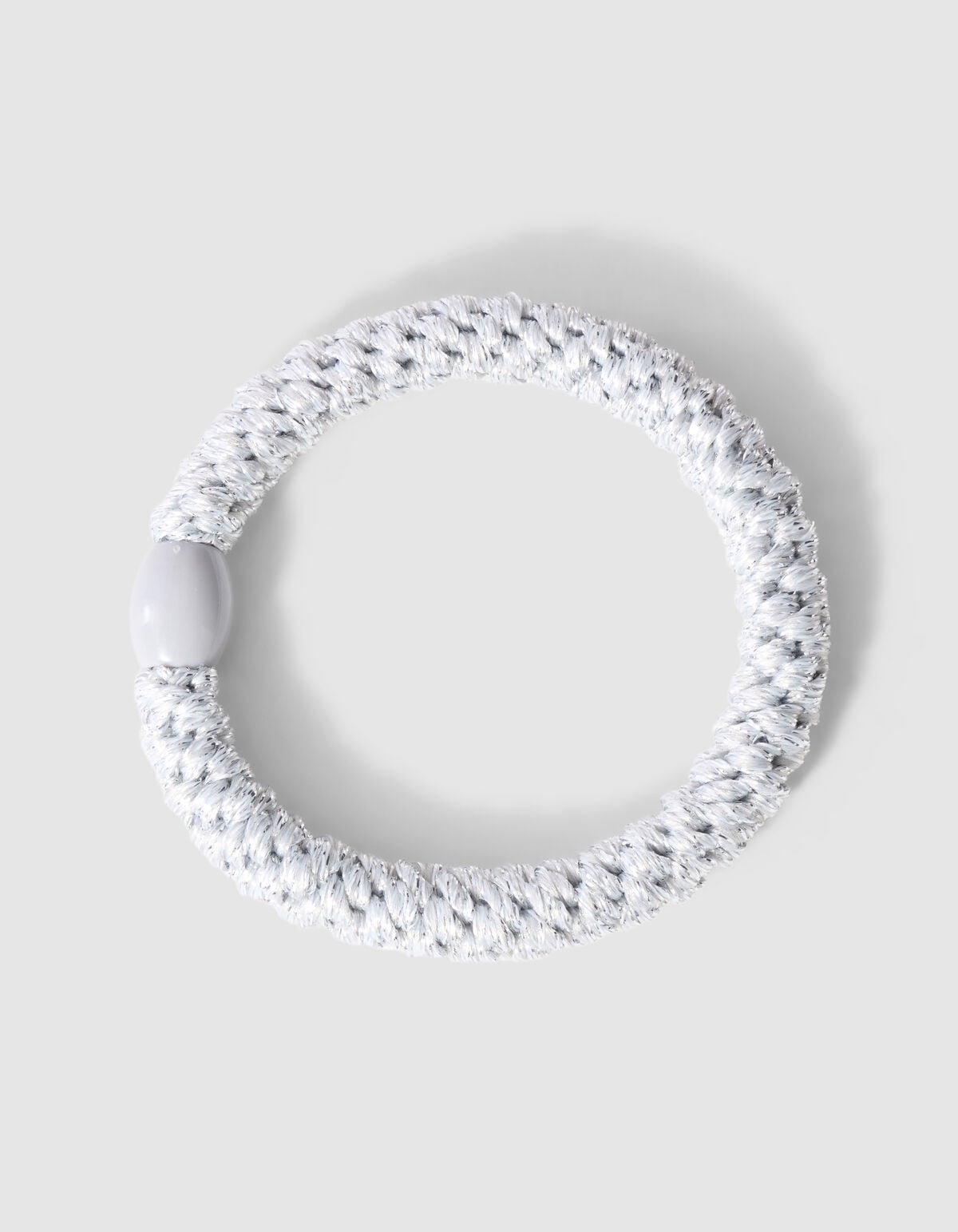 Lurex Haargummi Wei&szlig; SHOEBY ACCESSOIRES