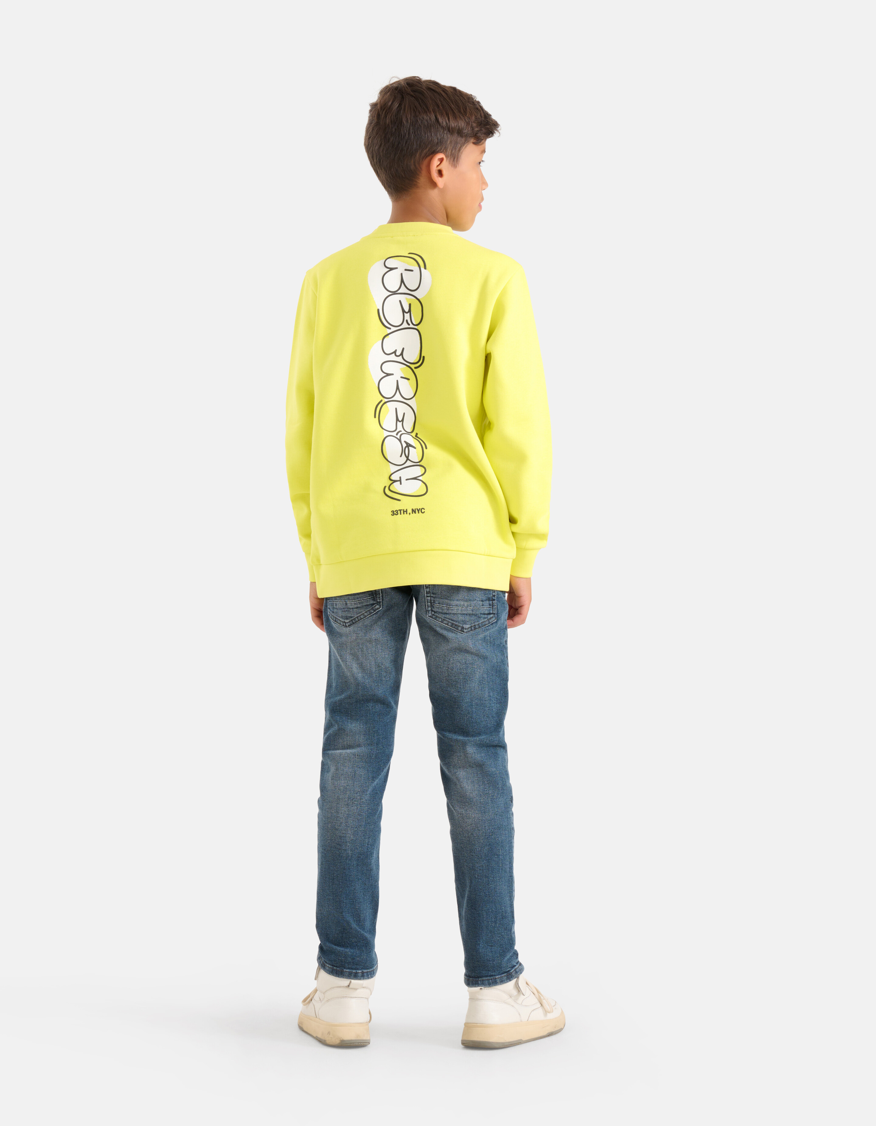 Print Pullover Gelb SHOEBY BOYS