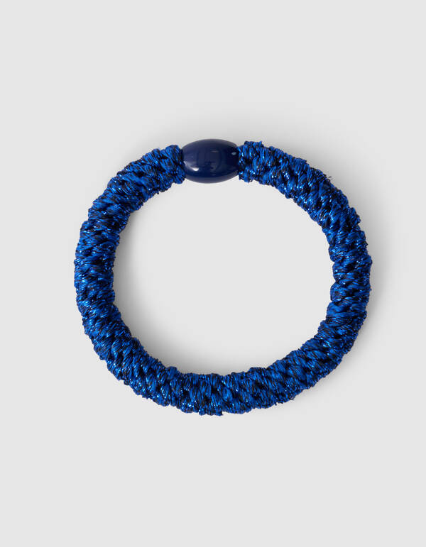 Lurex Haargummi Dunkelblau SHOEBY ACCESSOIRES