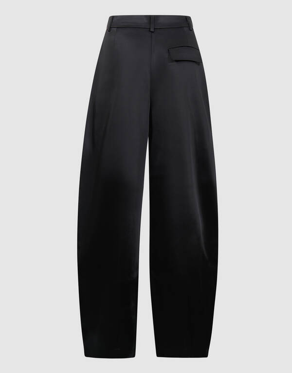 Heavy Satin Barrel Fit Hose Schwarz SHOEBY WOMEN