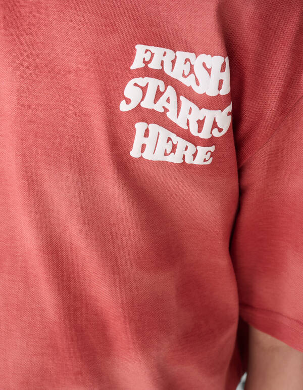 Flow Artwork T-Shirt Terra SHOEBY BOYS