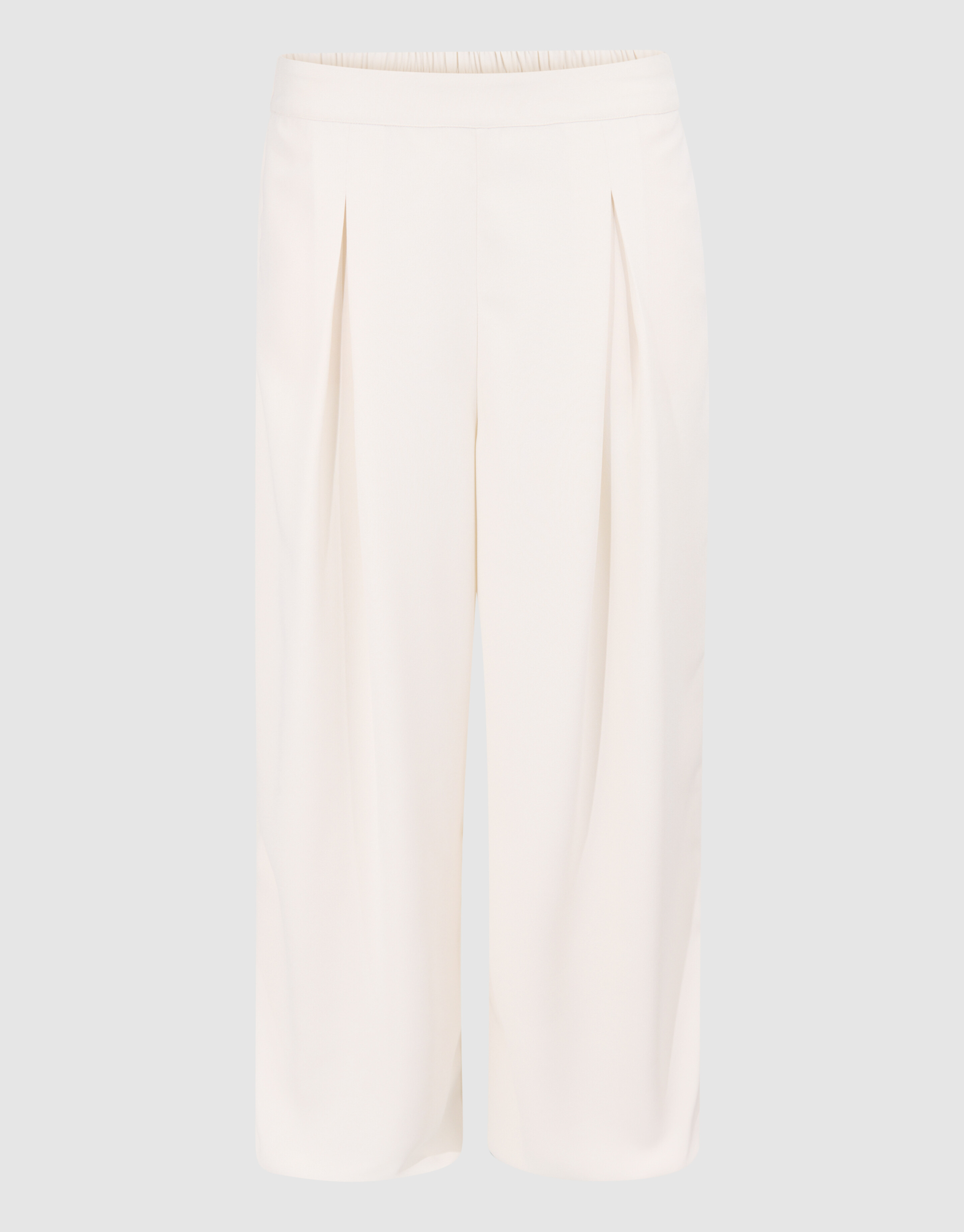Krepphose mit weitem Bein Off White By Lonneke SHOEBY WOMEN