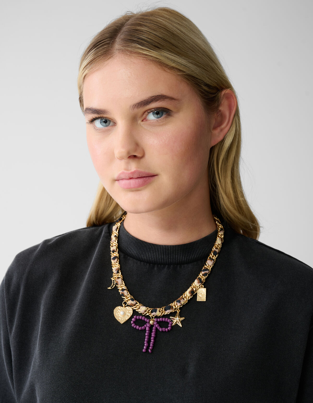 Kette mit Kettenanhänger Braun SHOEBY ACCESSOIRES