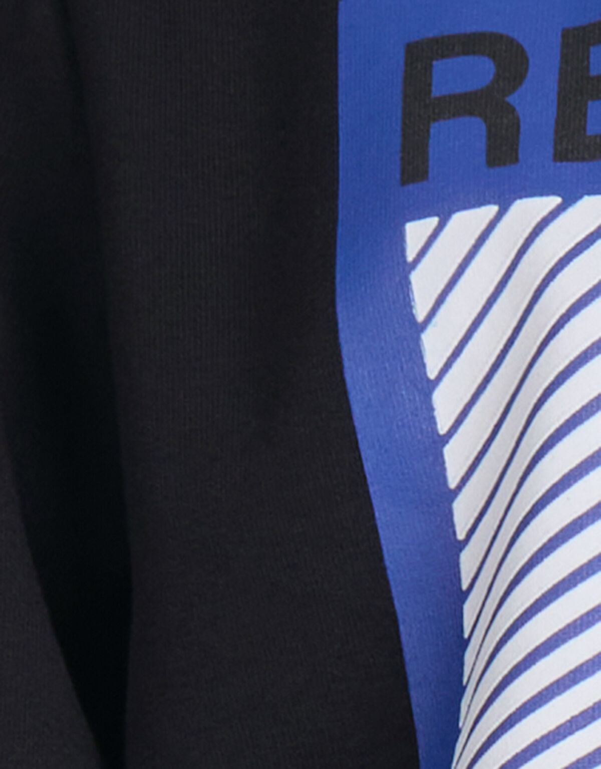 Grafik Retro Pullover Schwarz SHOEBY BOYS