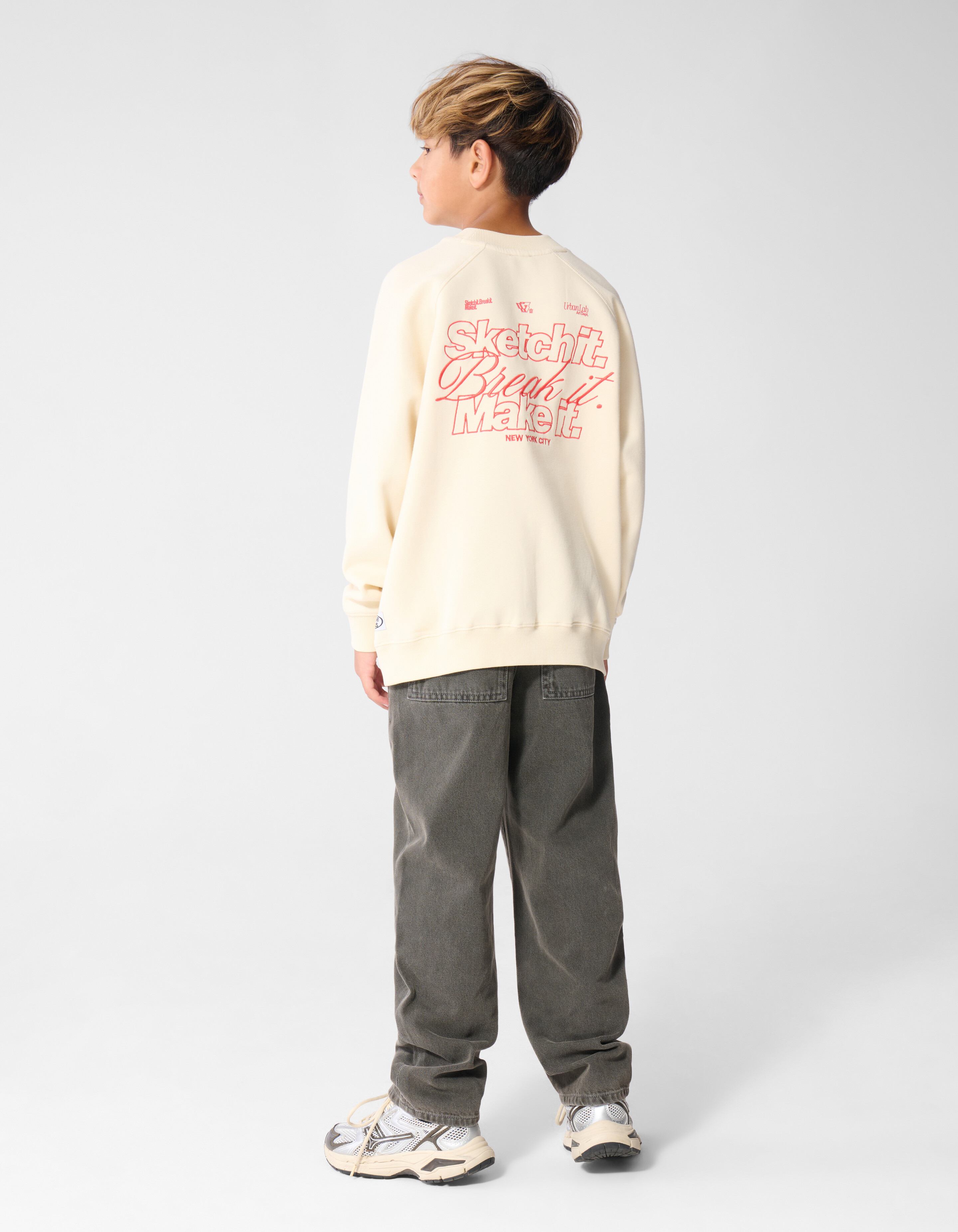 Sketch Pullover Ecru SHOEBY BOYS