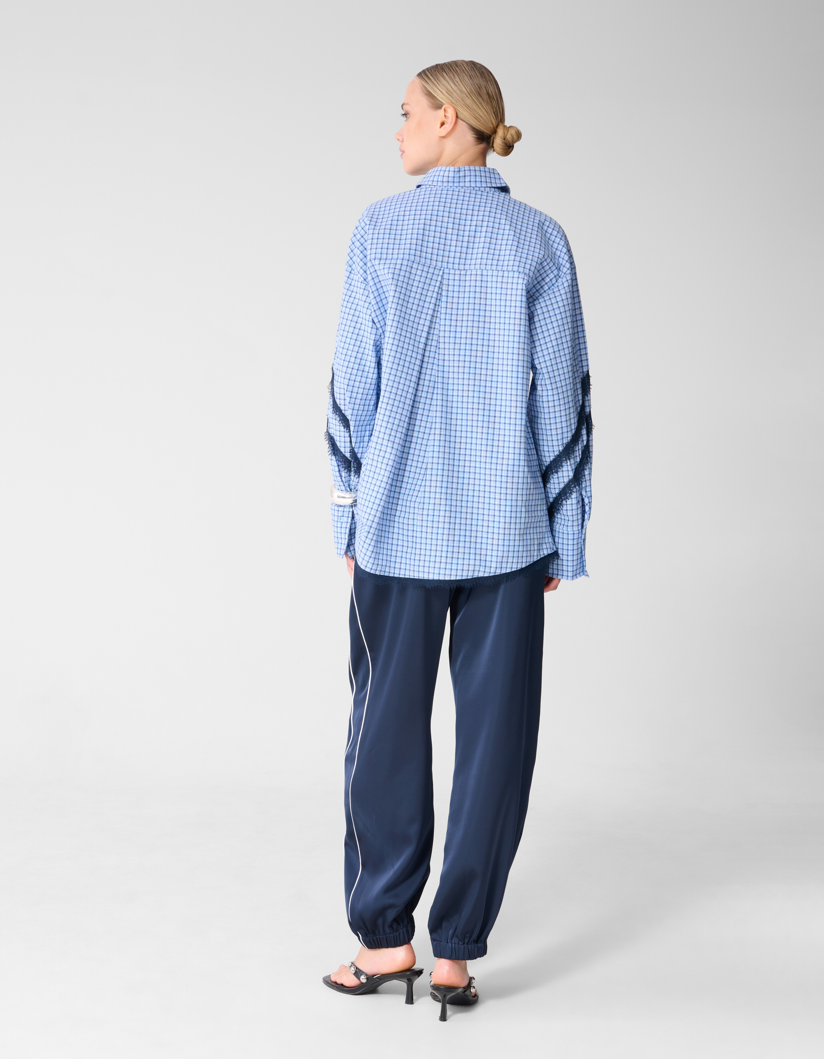 Satin Jogger Dunkelblau SHOEBY WOMEN