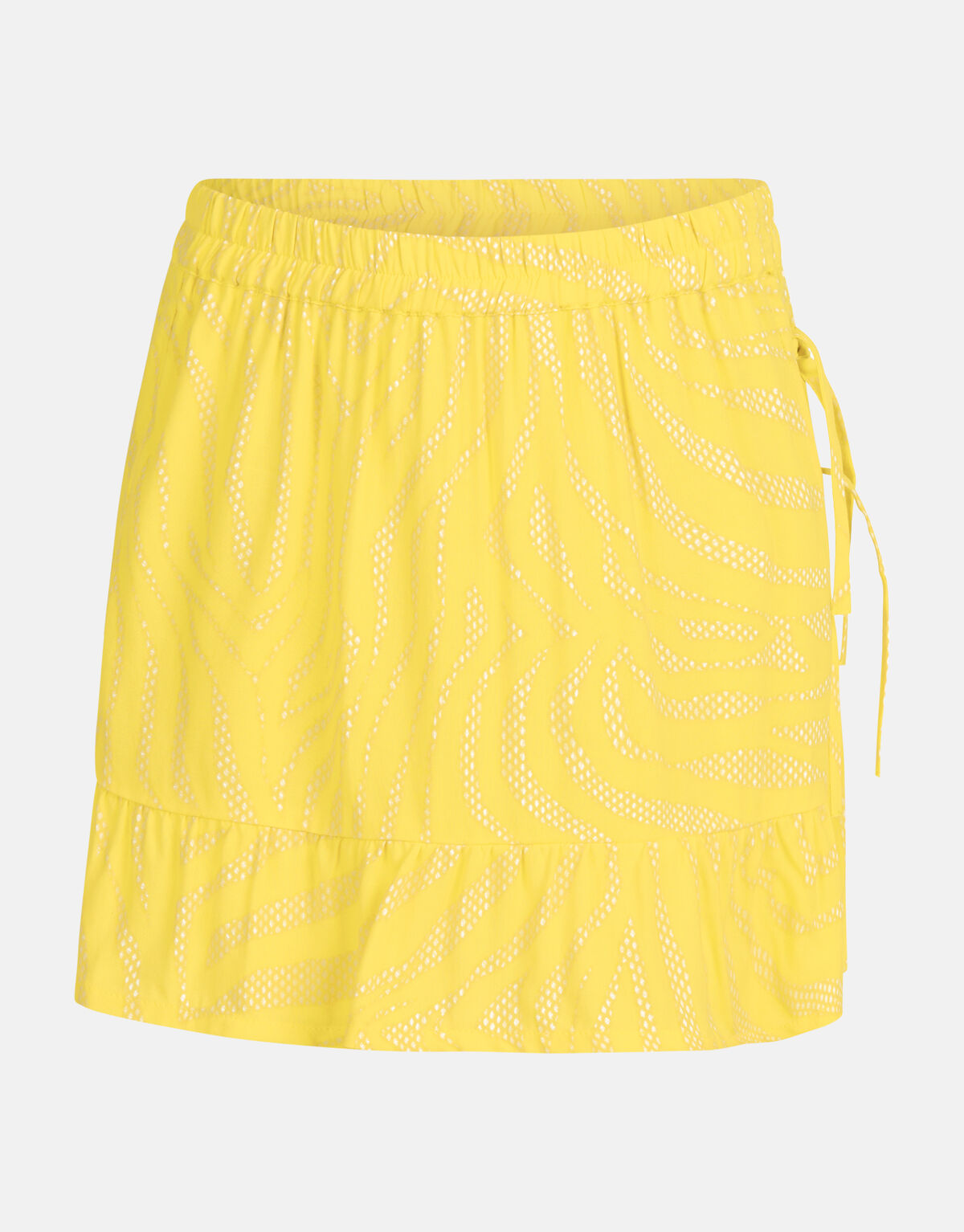 Zebra Print Skort Gelb SHOEBY GIRLS