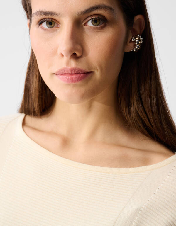 Übergroßer Pullover Off White SHOEBY WOMEN