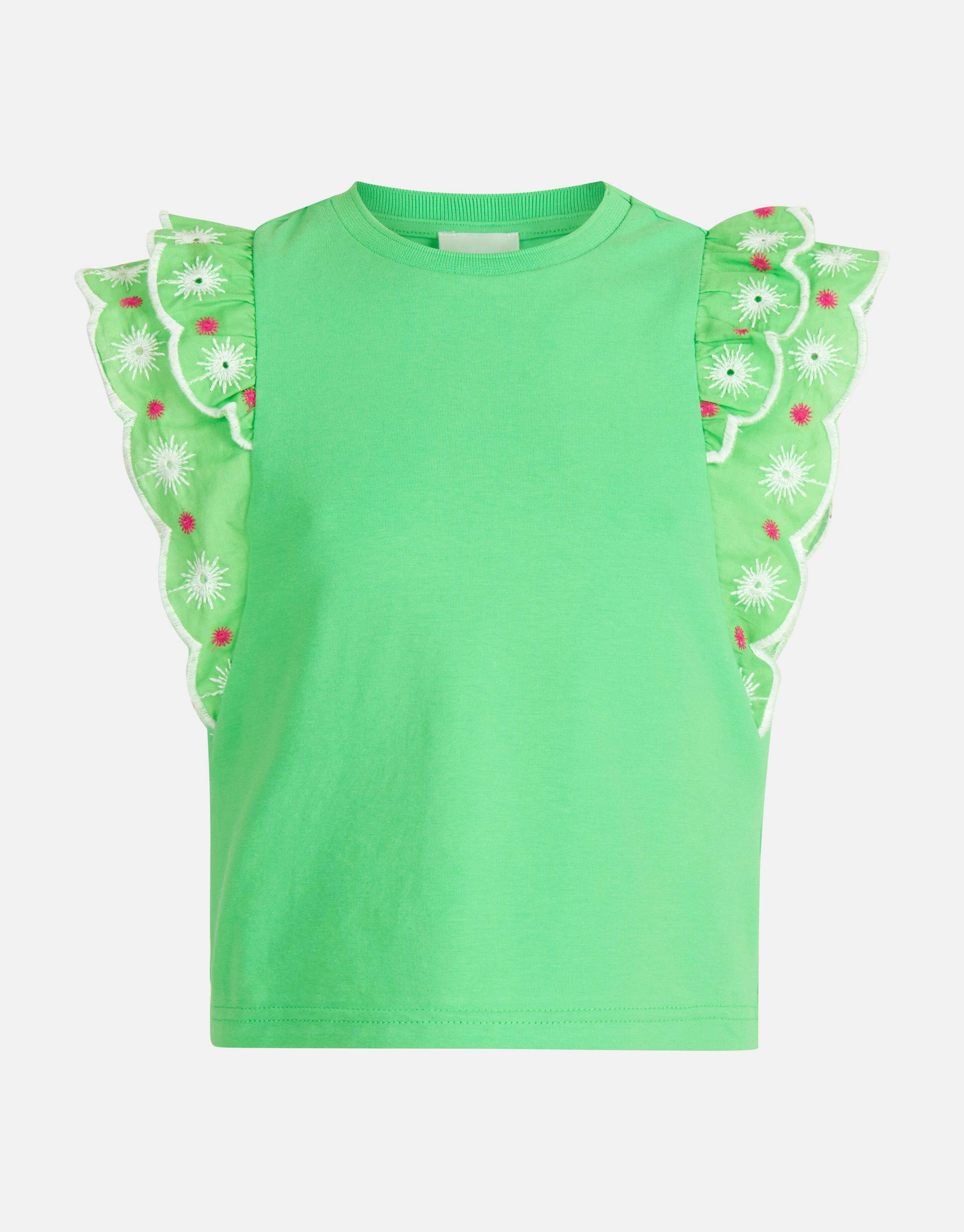 Stickerei Top Grün SHOEBY GIRLS