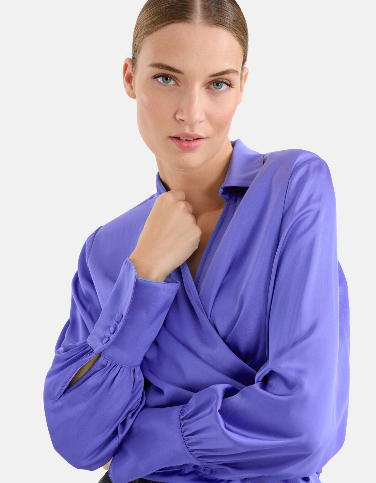 Knotenbluse Lila von Mieke SHOEBY WOMEN