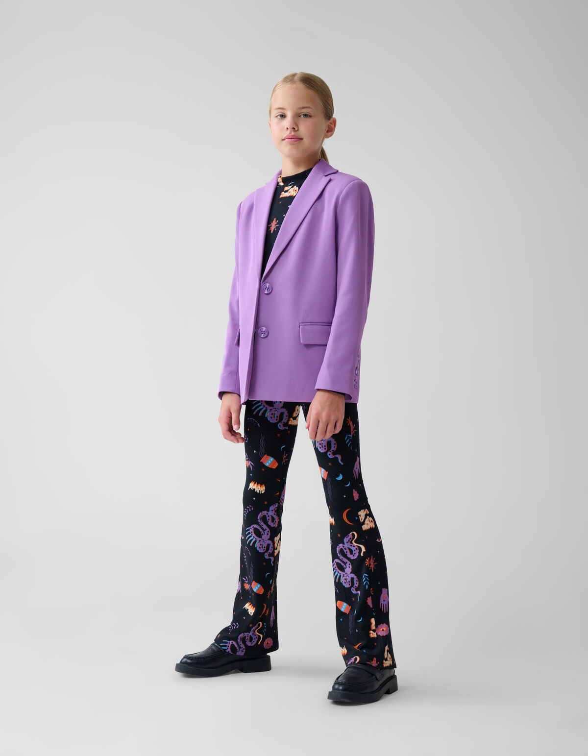 Basic Blazer Flieder SHOEBY GIRLS