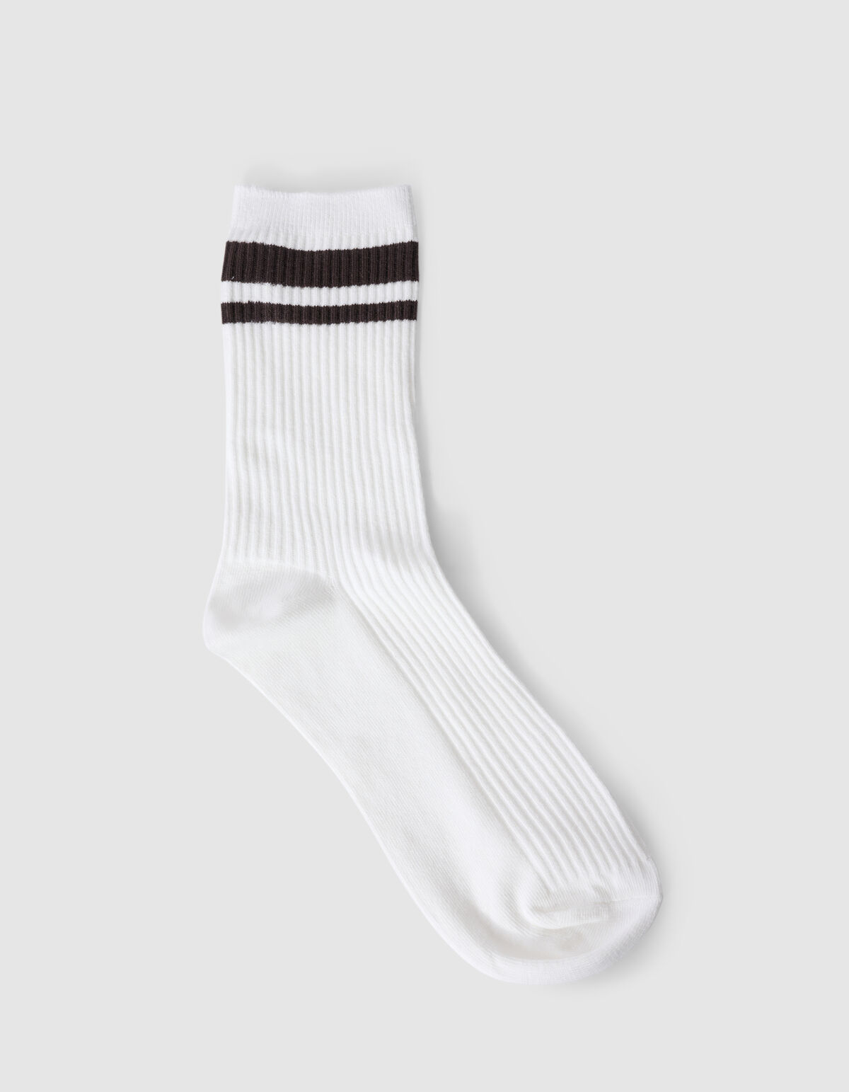 Sportliche Streep-Socken Braun SHOEBY ACCESSOIRES