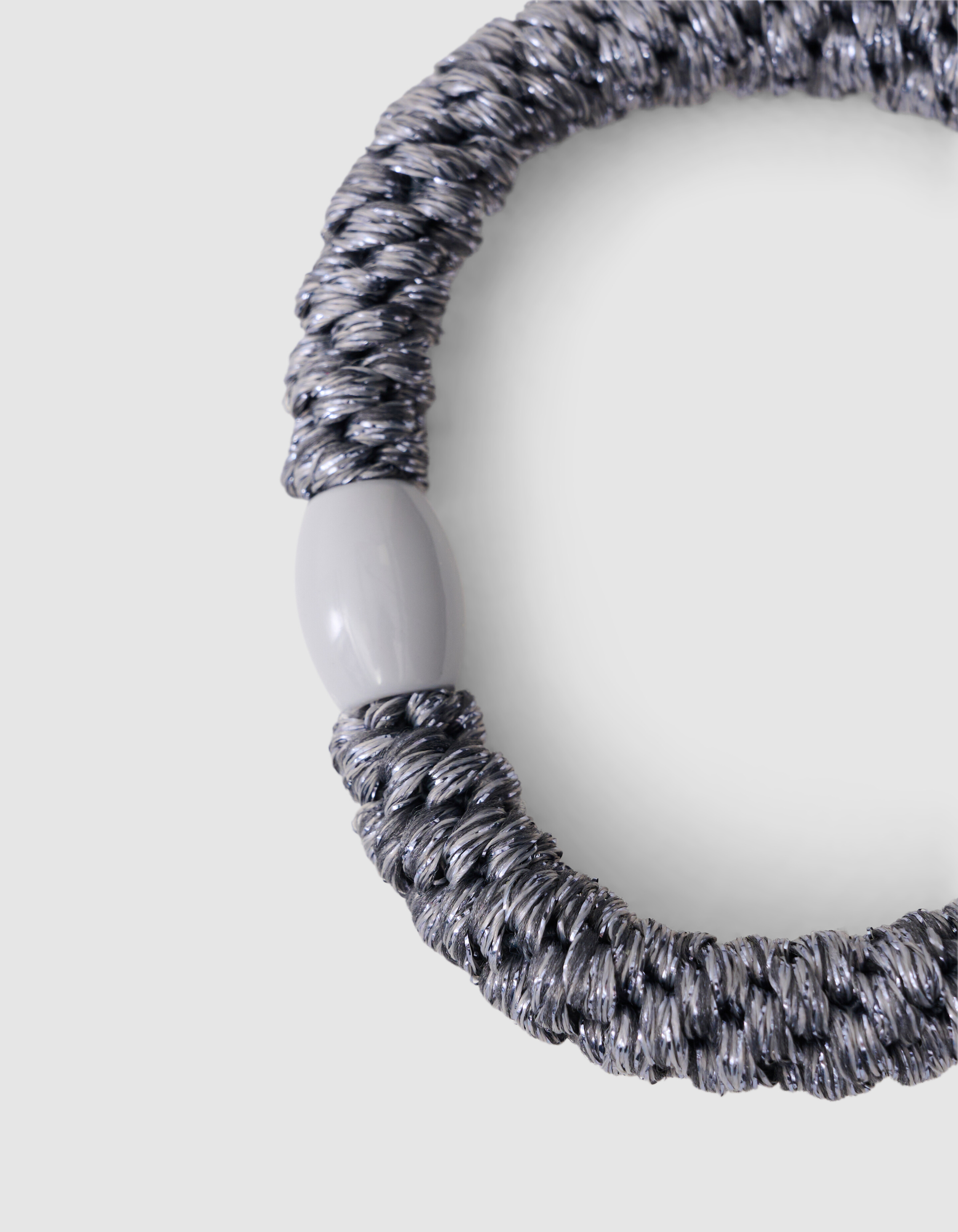 Lurex Haargummi Grau SHOEBY ACCESSOIRES
