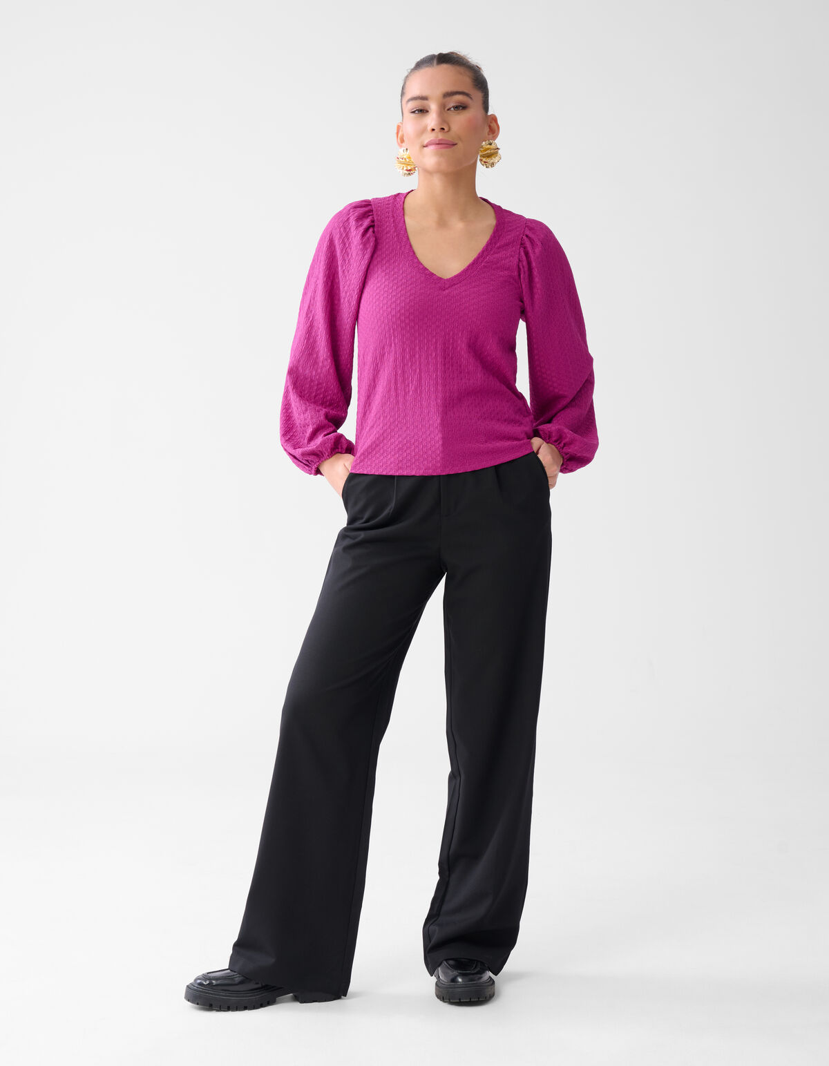 Crinkle Top Lila SHOEBY WOMEN