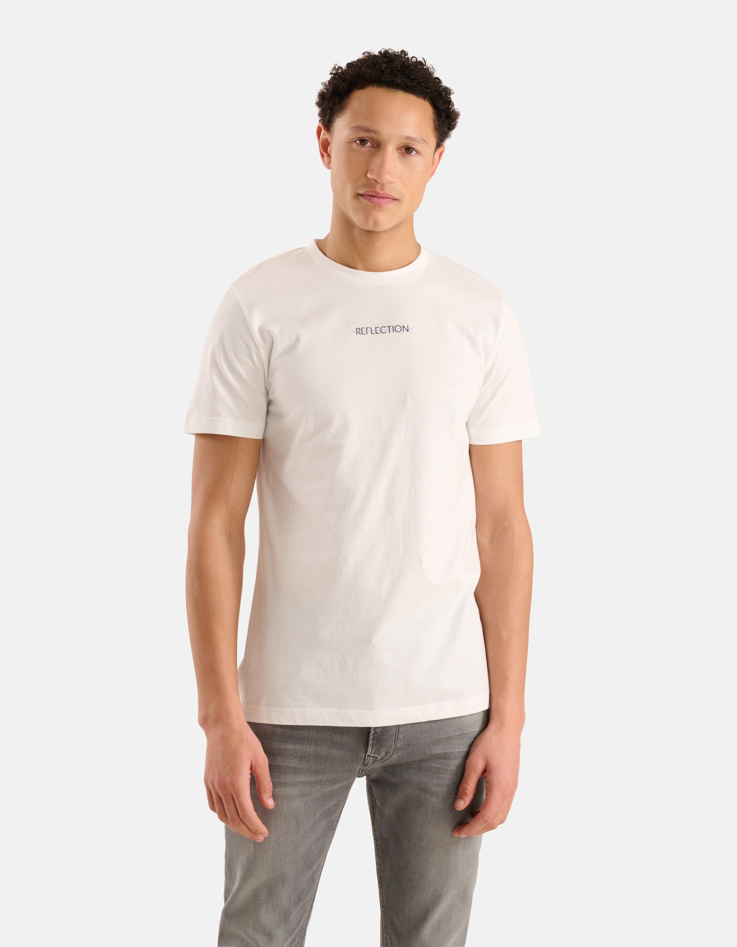 Artwork T-shirt Weiß SHOEBY MEN