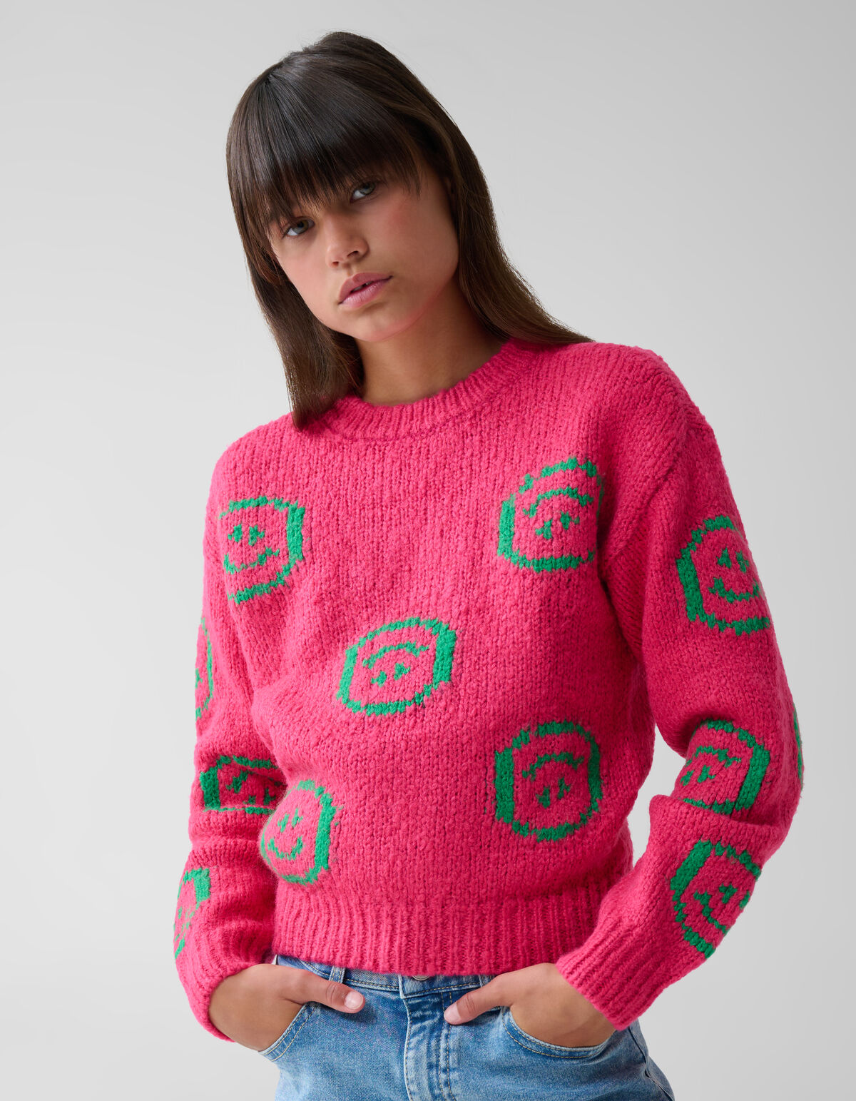 Fun Smile Pullover Rosa SHOEBY GIRLS