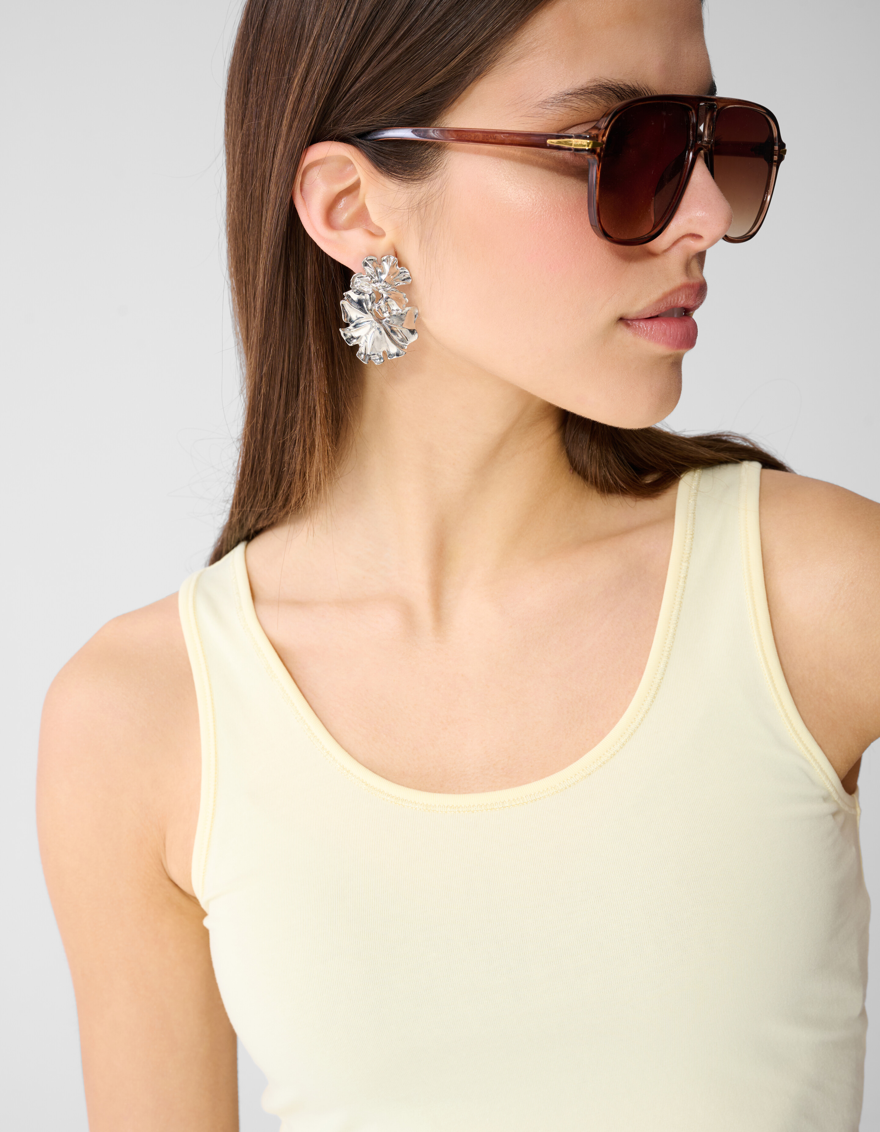 Basic Tanktop Lichtgeel SHOEBY WOMEN