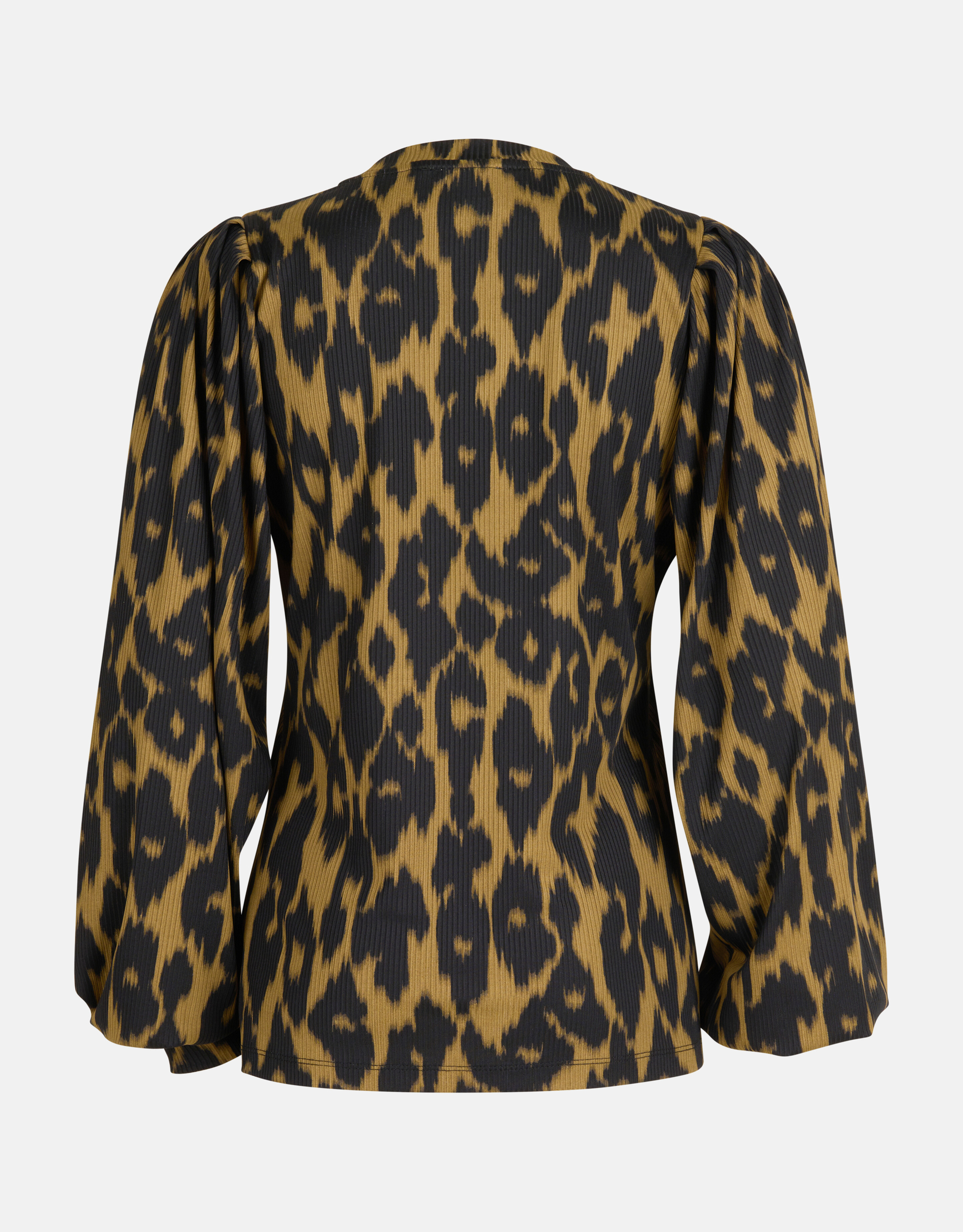 Langärmeliges T-Shirt mit Dunkelgrün SHOEBY WOMEN