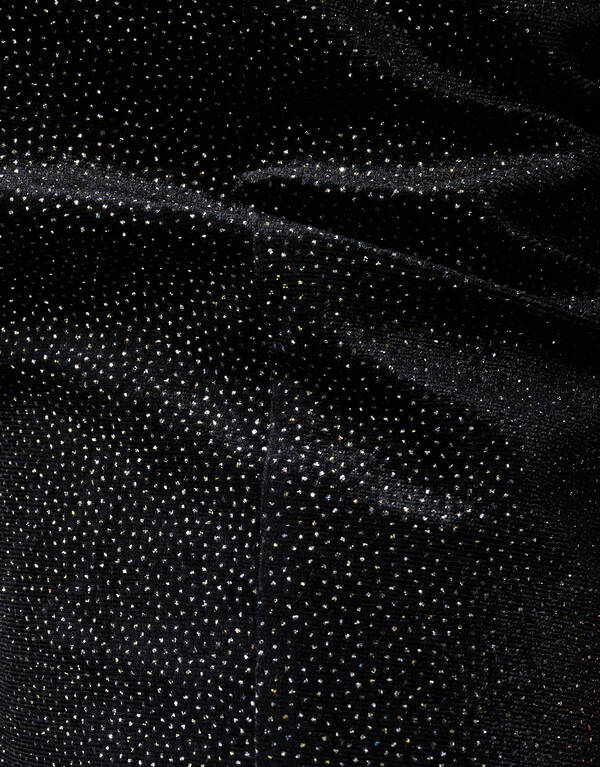 Glitter Flared Legging Schwarz SHOEBY GIRLS