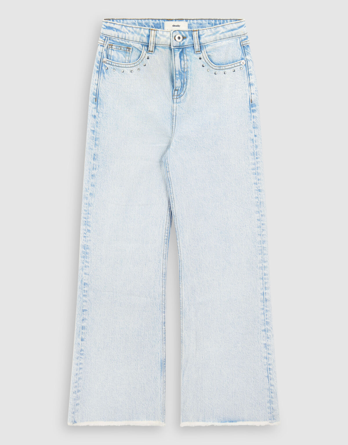Straight Fit Jeans Blau SHOEBY GIRLS