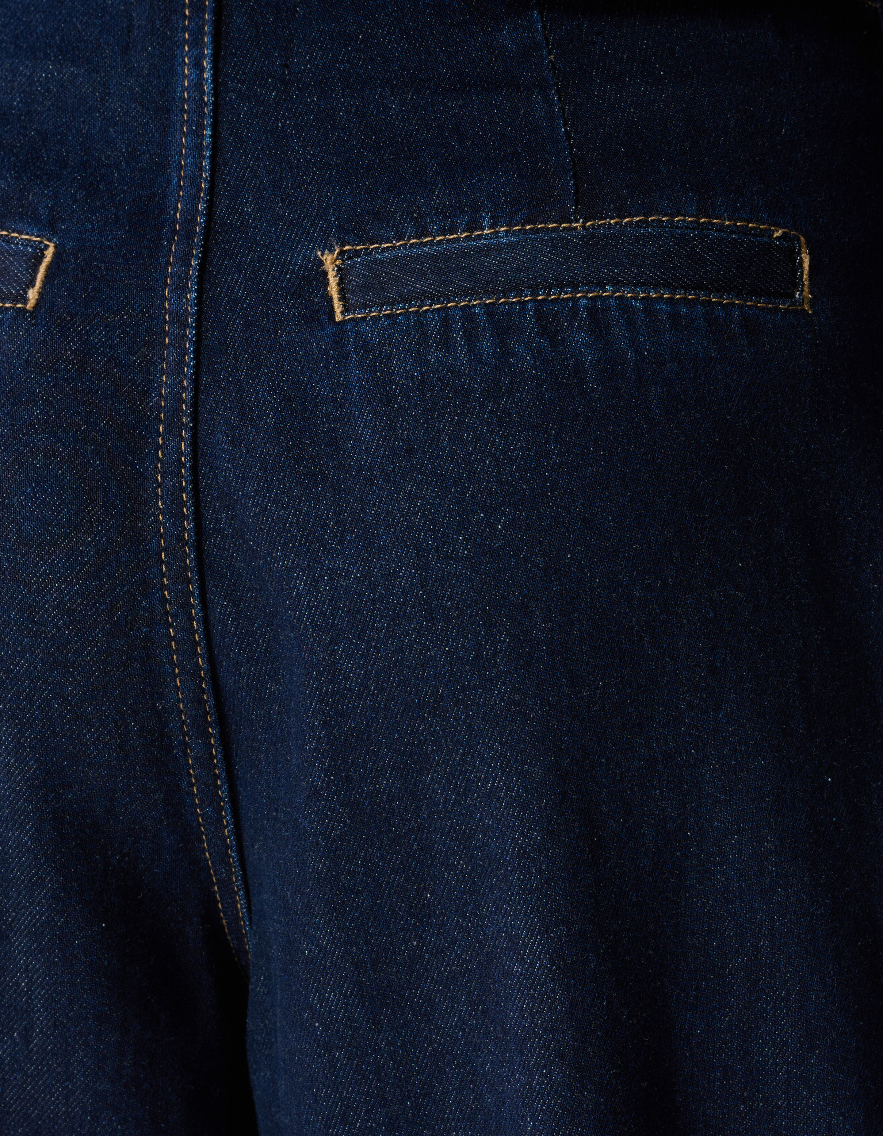 Jeans mit Falten, Knopfleiste und weitem Bein Dun SHOEBY WOMEN