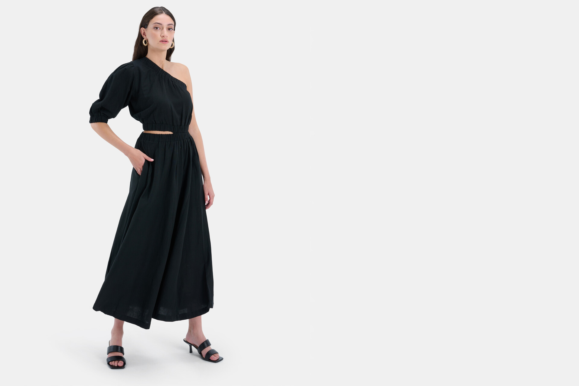 Leinen Massives Kleid EKSEPT