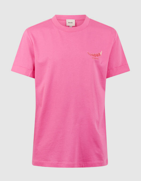 Pepper Artwork T-Shirt Rosa SHOEBY GIRLS