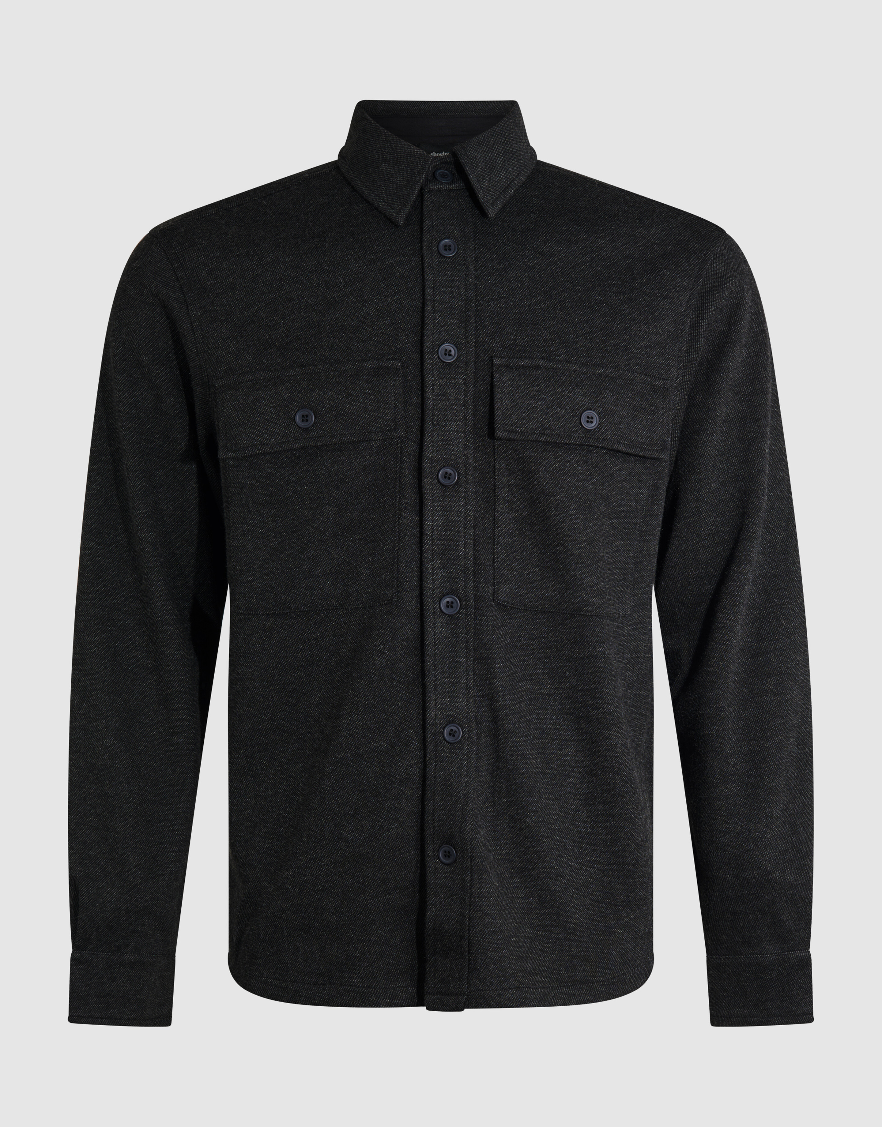 Soft Overshirt Dunkelgrau SHOEBY MEN