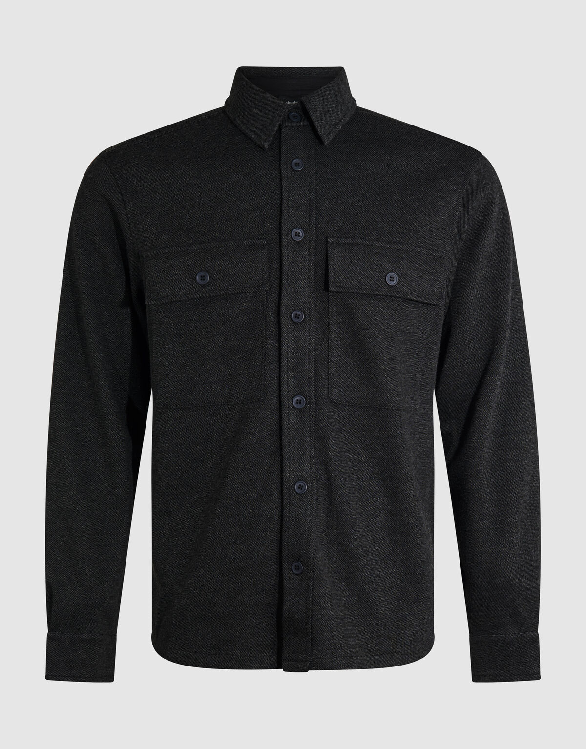 Soft Overshirt Dunkelgrau SHOEBY MEN