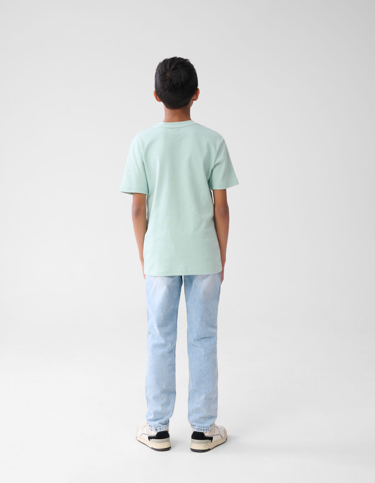 Text-T-Shirt Blau SHOEBY BOYS