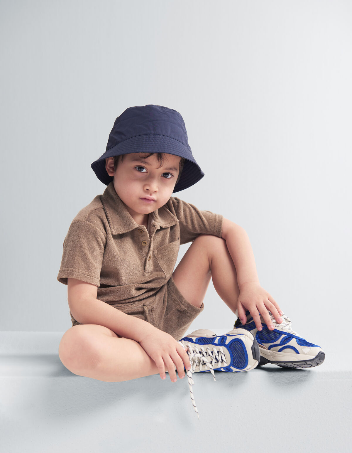 Frottee-Shorts Braun SHOEBY BOYS