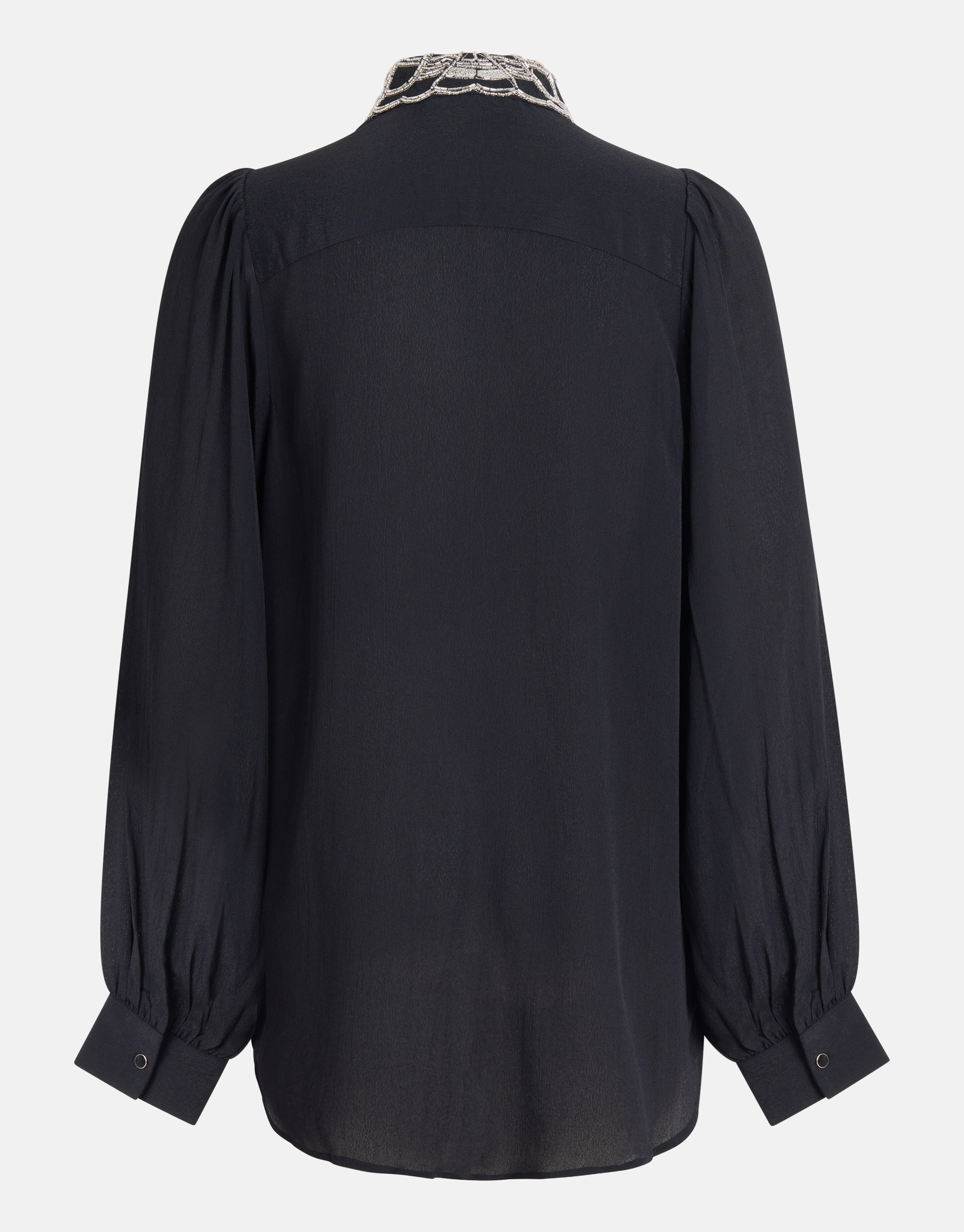 Bluse mit Kragen Schwarz von Fred SHOEBY WOMEN