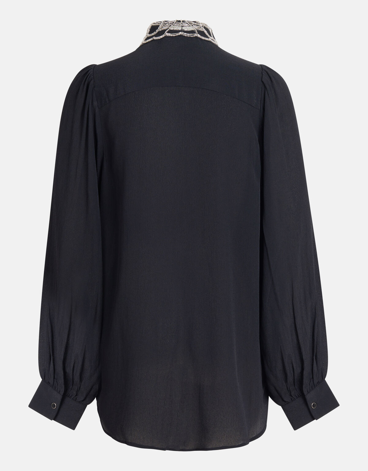 Bluse mit Kragen Schwarz von Fred SHOEBY WOMEN