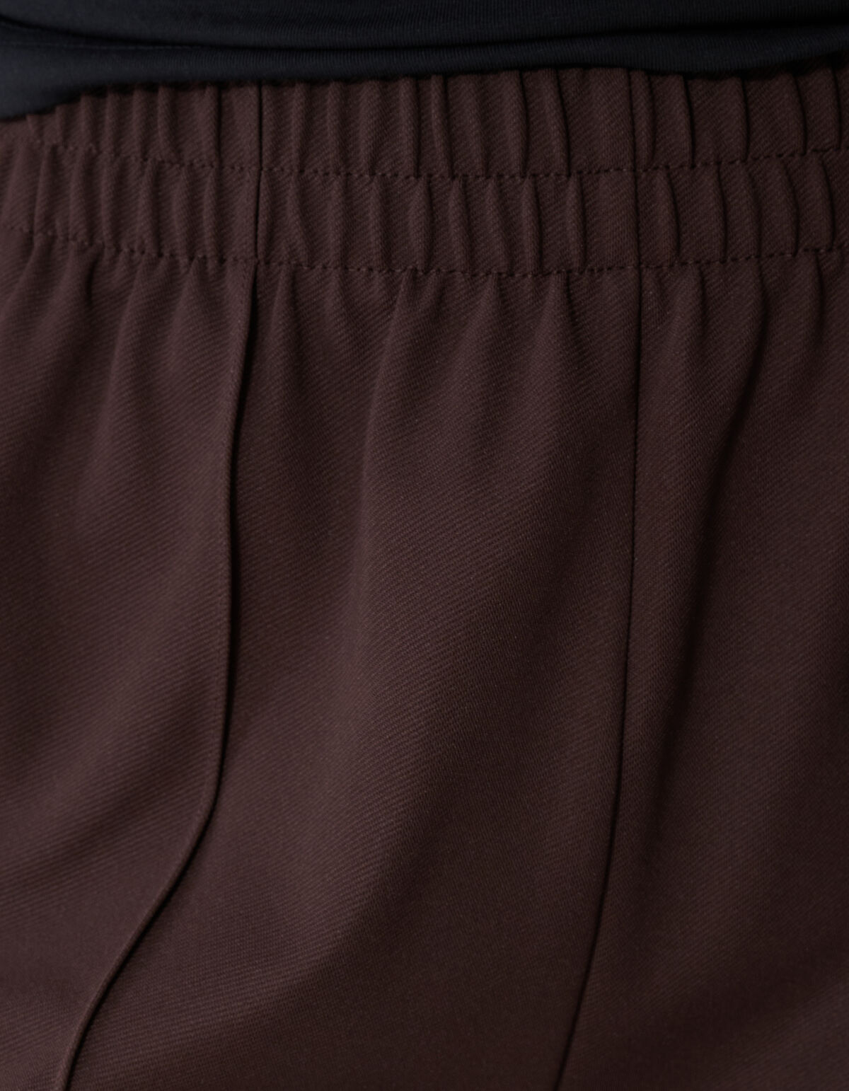 Basic-Hose mit weitem Bein Dunkelbraun SHOEBY WOMEN