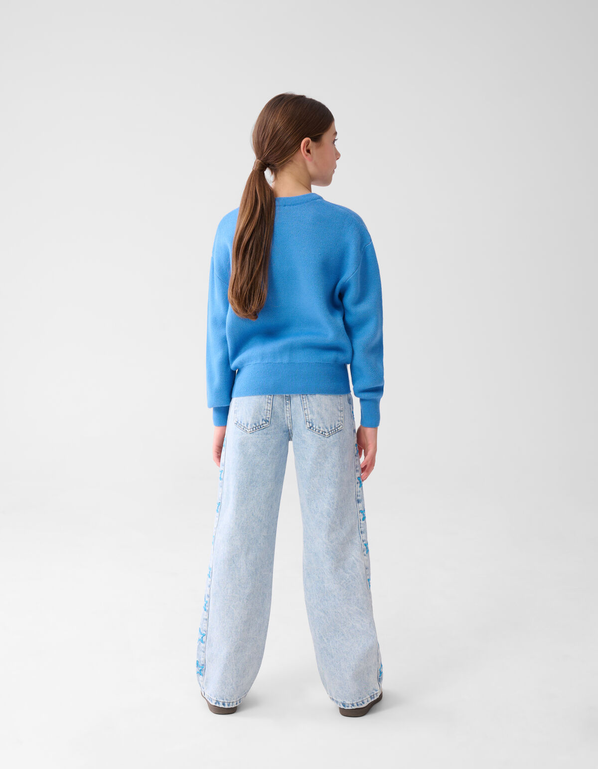 Artwork Pullover Blau SHOEBY GIRLS