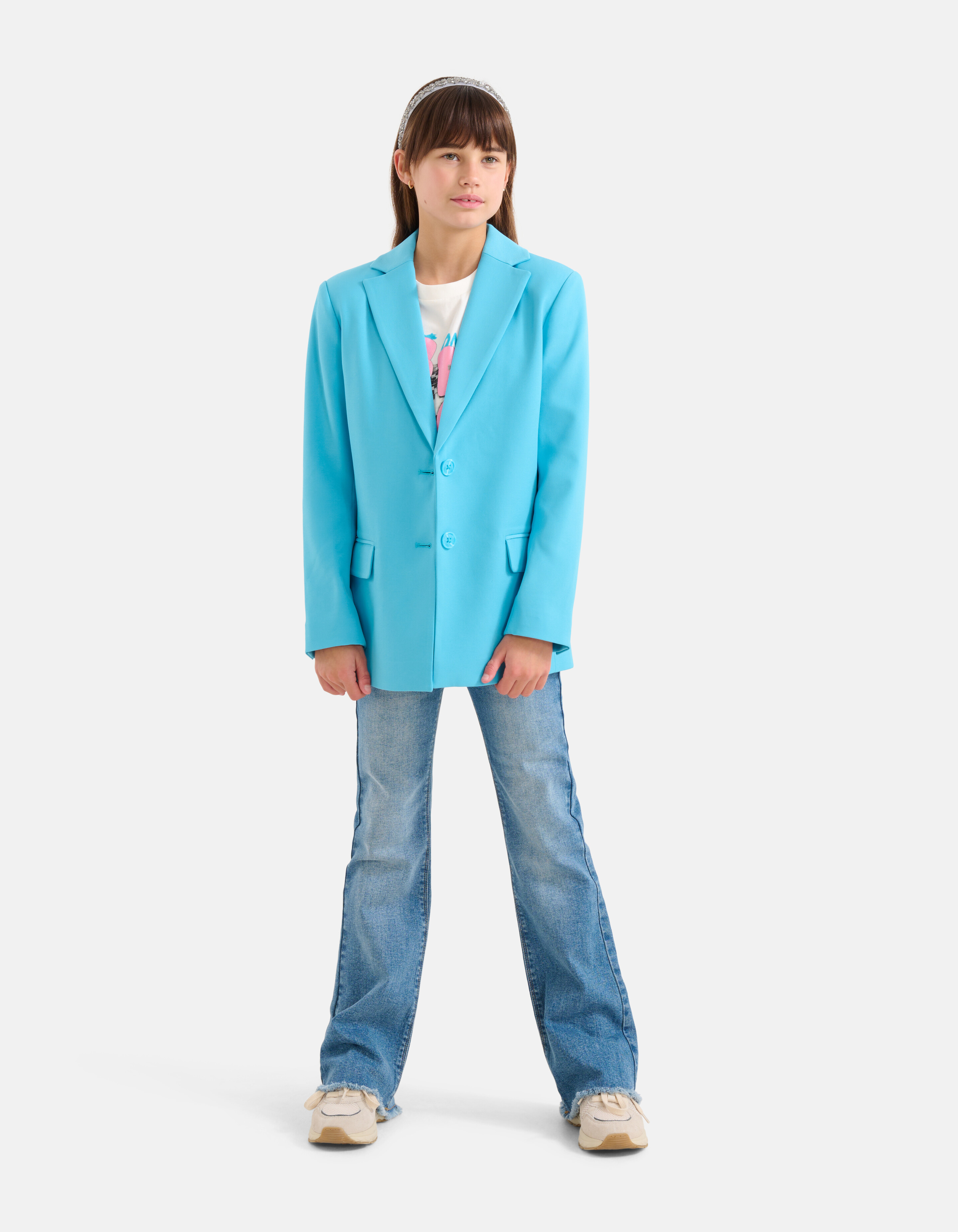 Basic Blazer Blau SHOEBY GIRLS
