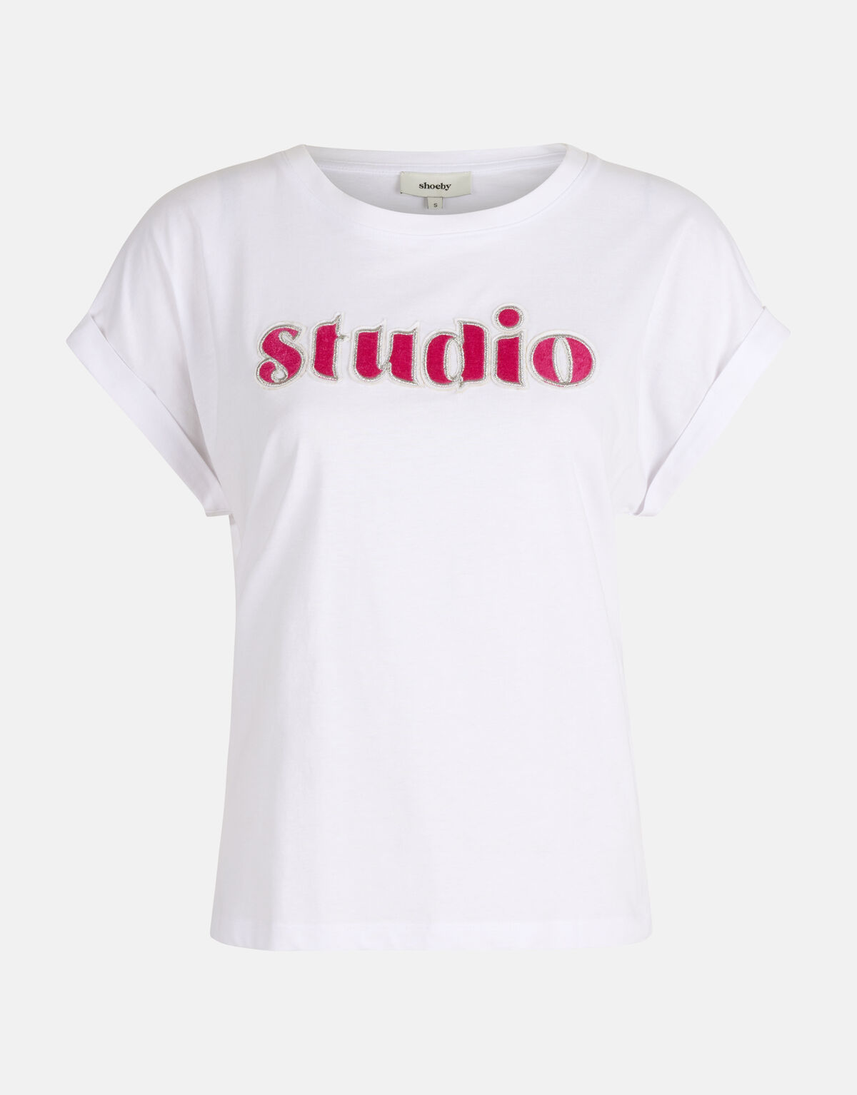 Artwork T-shirt Wei&szlig; SHOEBY WOMEN