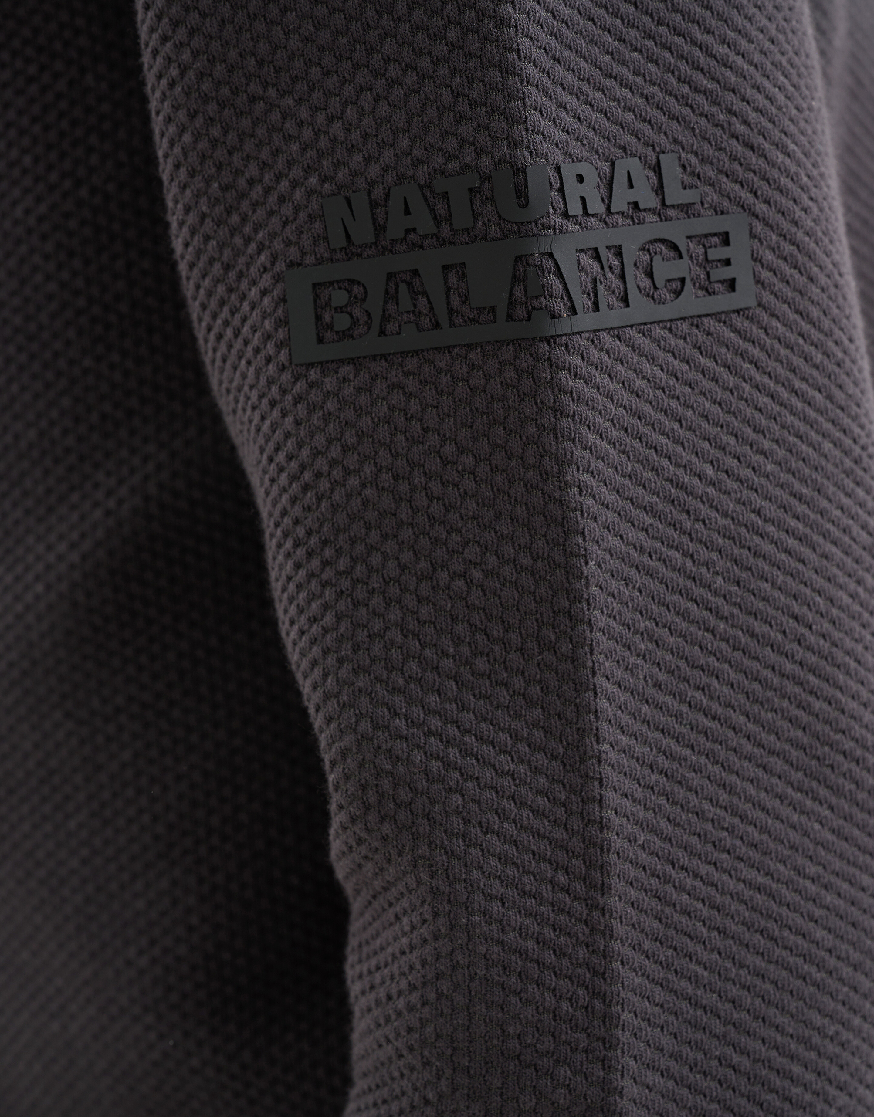 Structure Langarm-T-Shirt Dunkelgrau SHOEBY BOYS