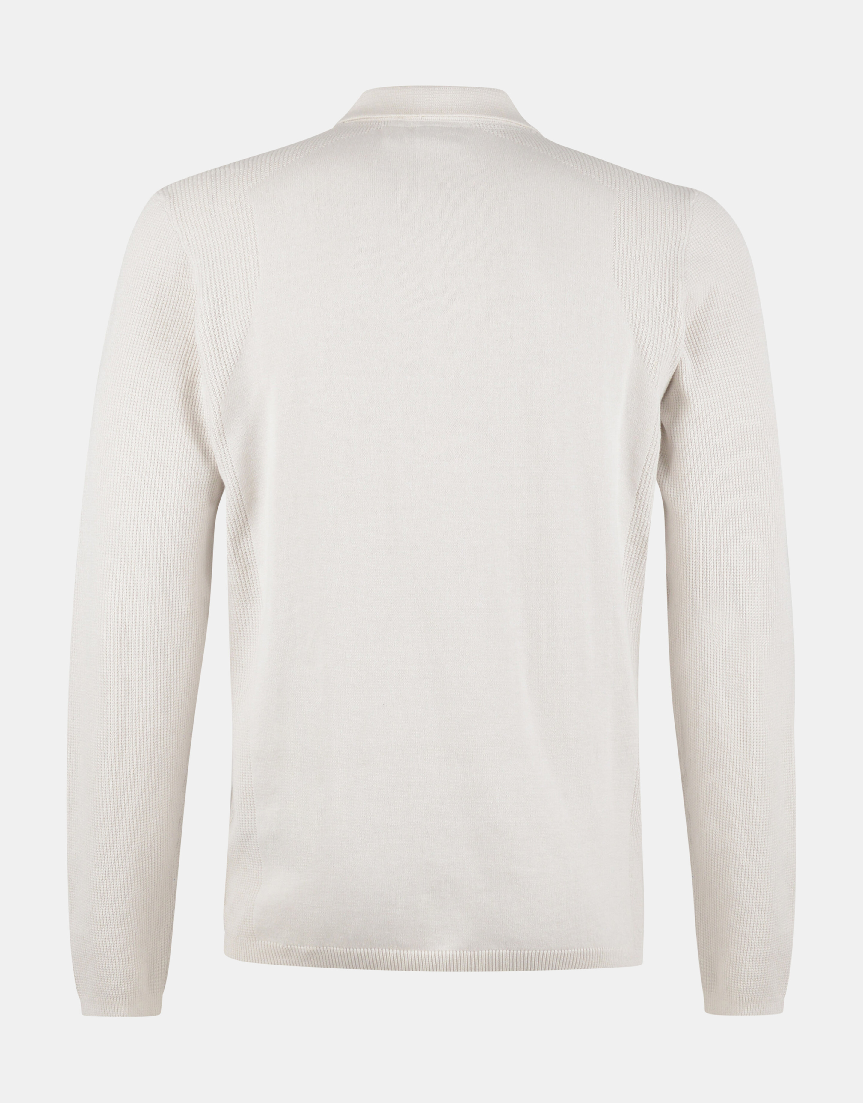Waffel-Polo-Pullover REFILL