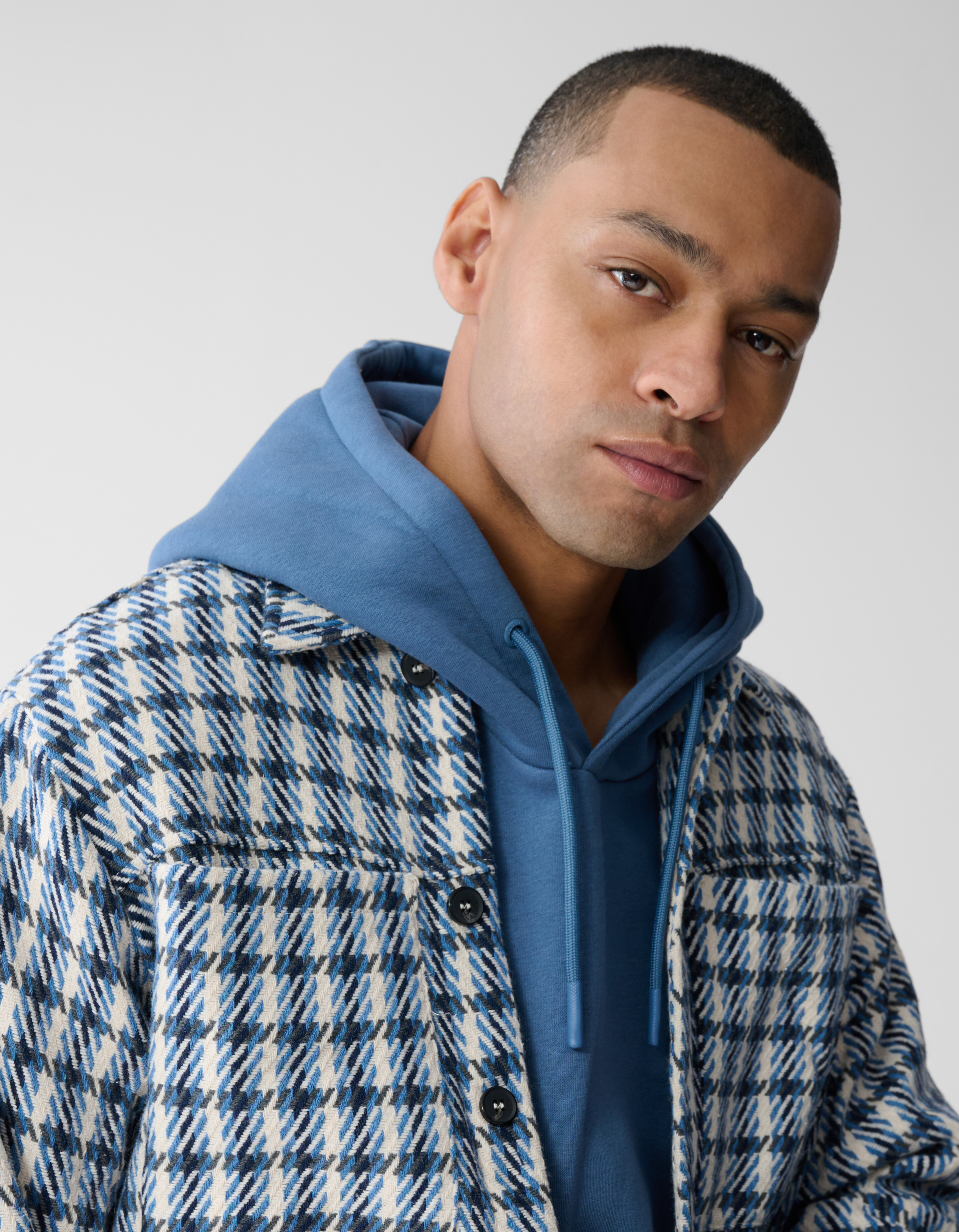 Ruiten Overshirt Blau SHOEBY MEN