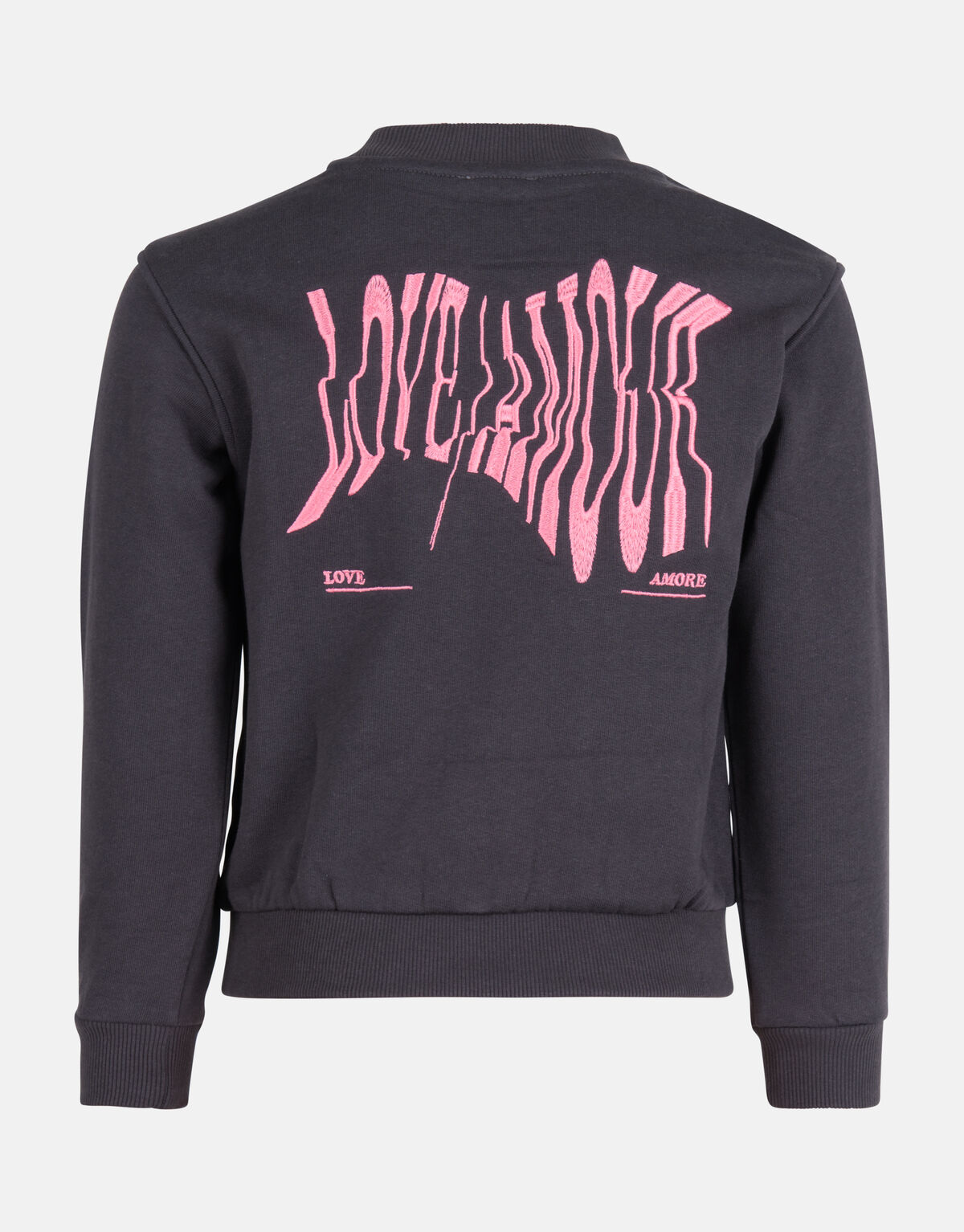 Sweatshirt mit Aufdruck Dunkelgrau SHOEBY GIRLS