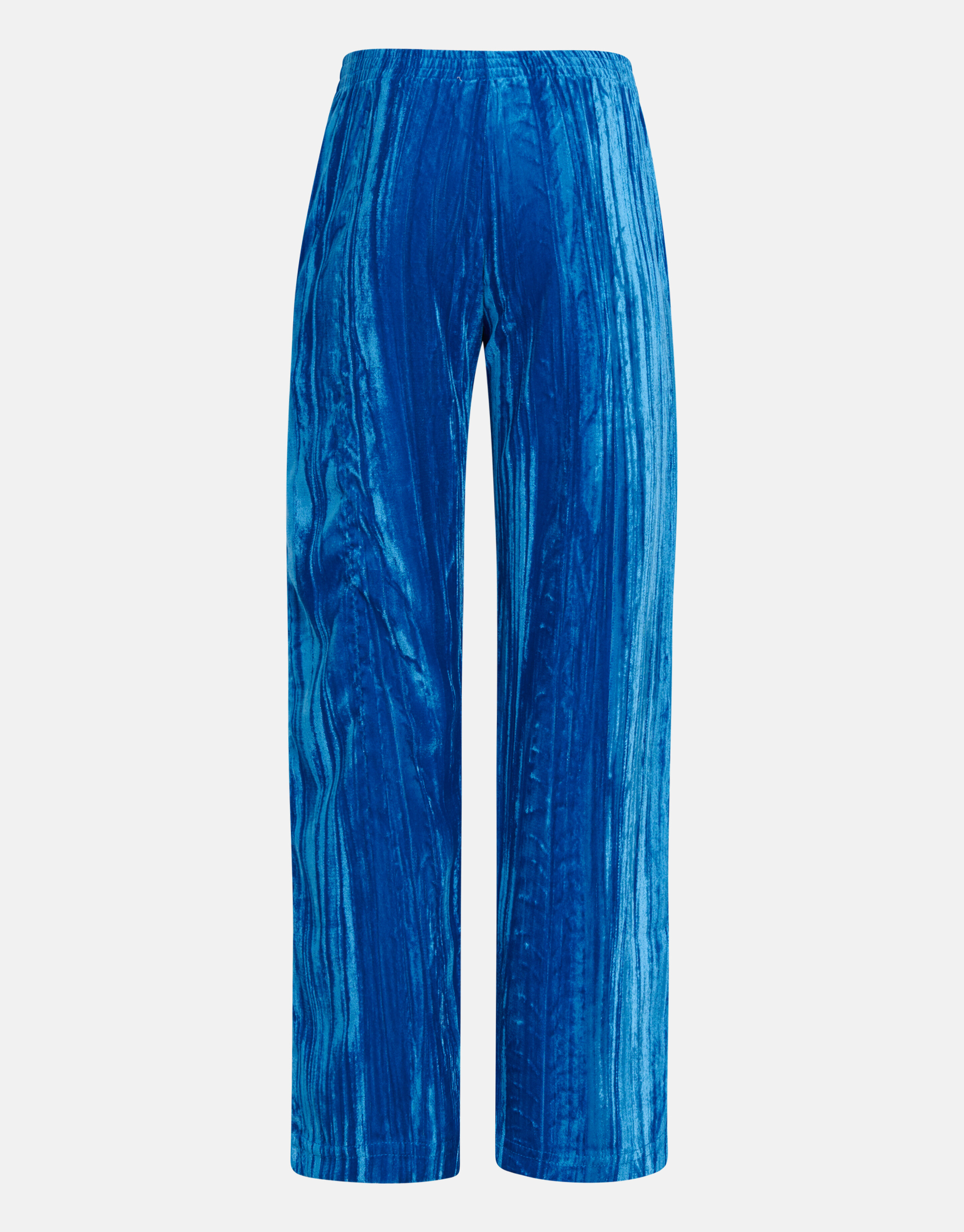 Weite Hose aus Samt Blau SHOEBY GIRLS