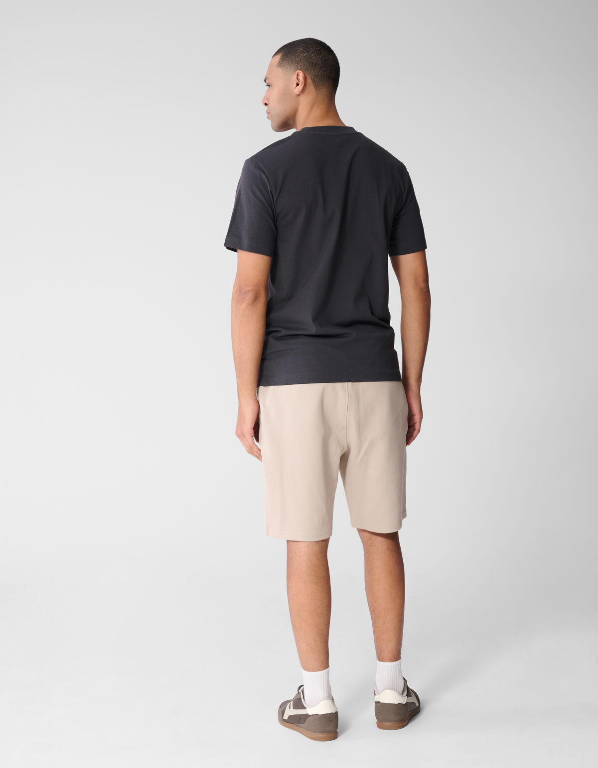 Line Artwork T-Shirt Dunkelgrau SHOEBY MEN