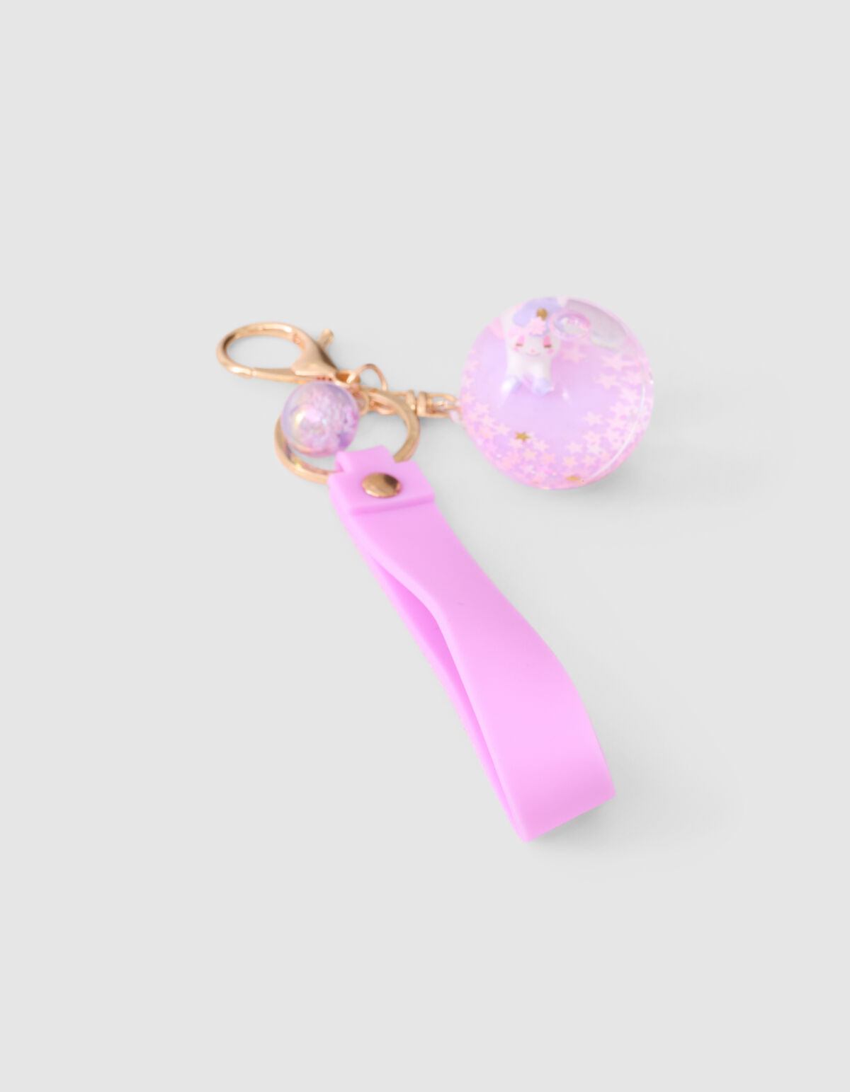 Einhorn Ball Schl&uuml;sselanh&auml;nger Lila SHOEBY ACCESSOIRES