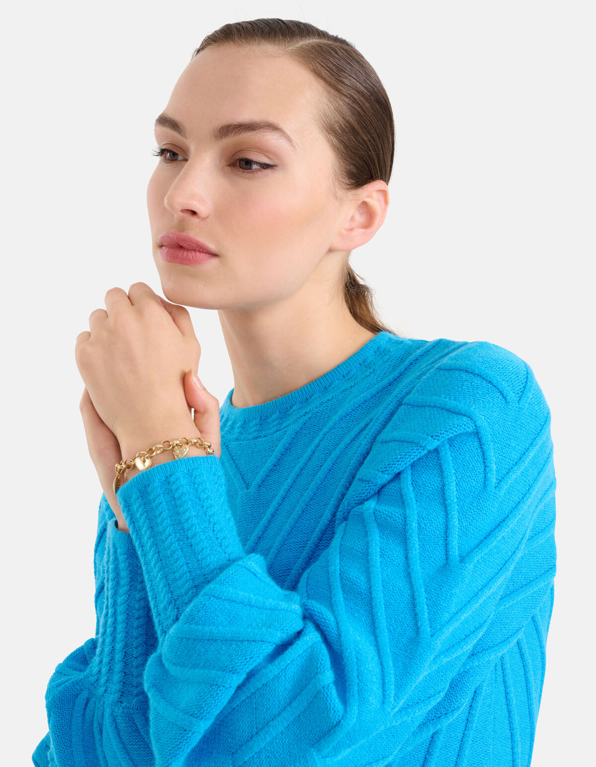 Multiherz-Armband Gold SHOEBY ACCESSOIRES