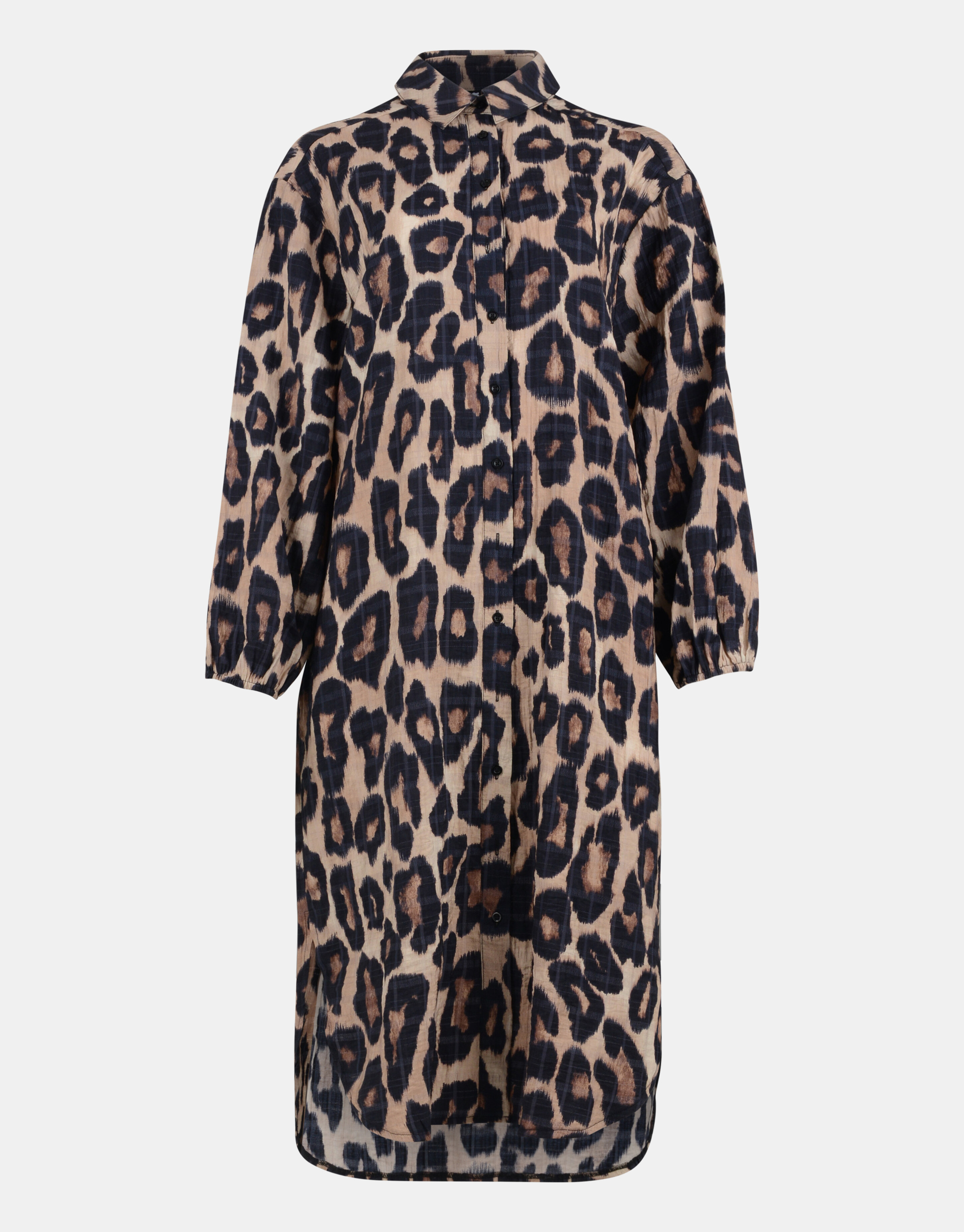 Leopard Langes Kleid EKSEPT