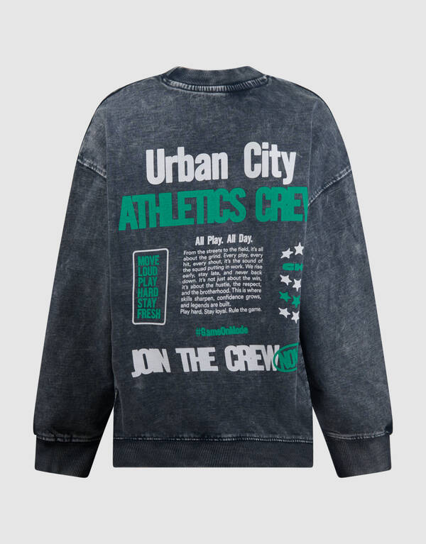 Urban City Pullover Dunkelgrau SHOEBY BOYS