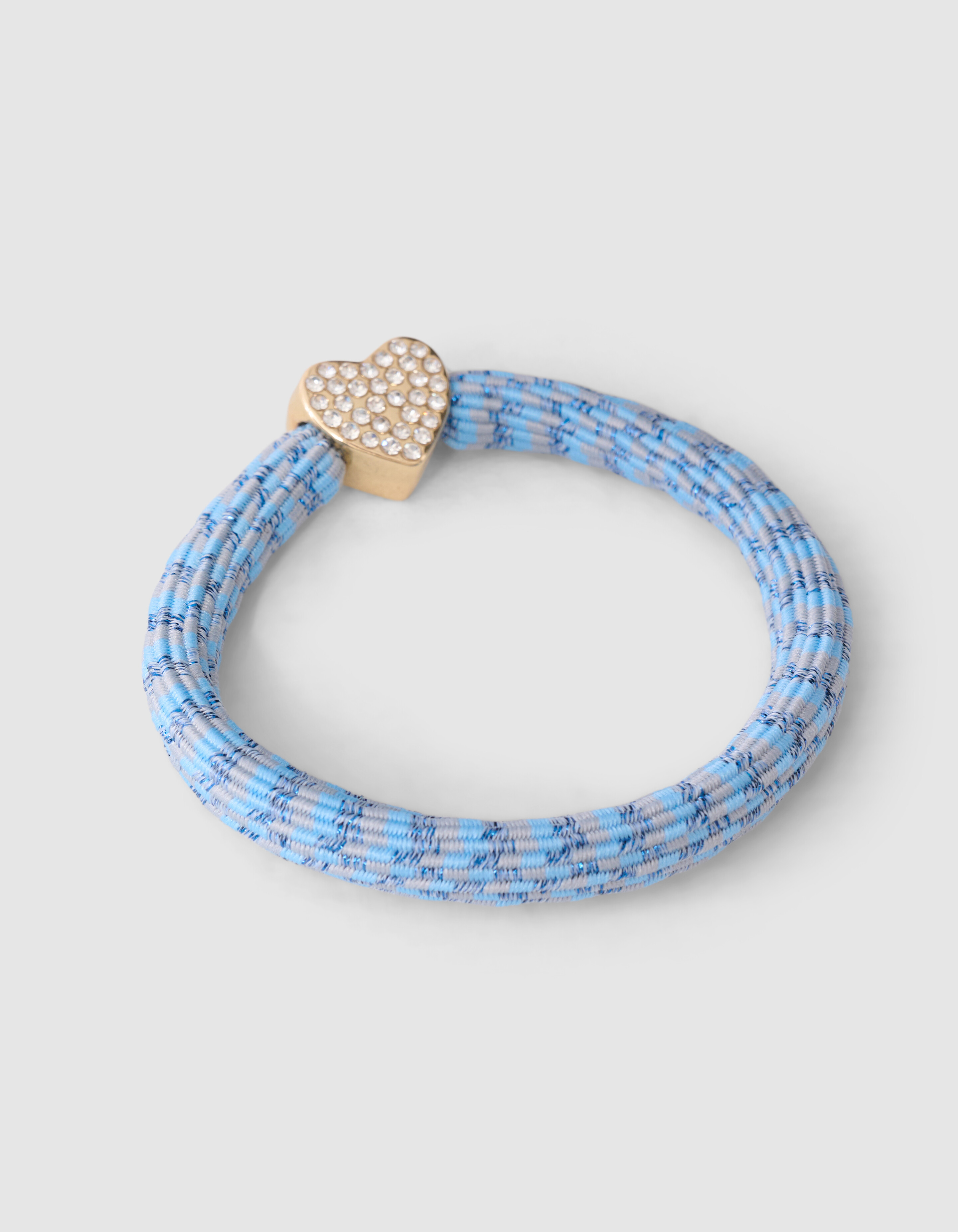 Charm Lurex Haargummi Hellblau SHOEBY ACCESSOIRES